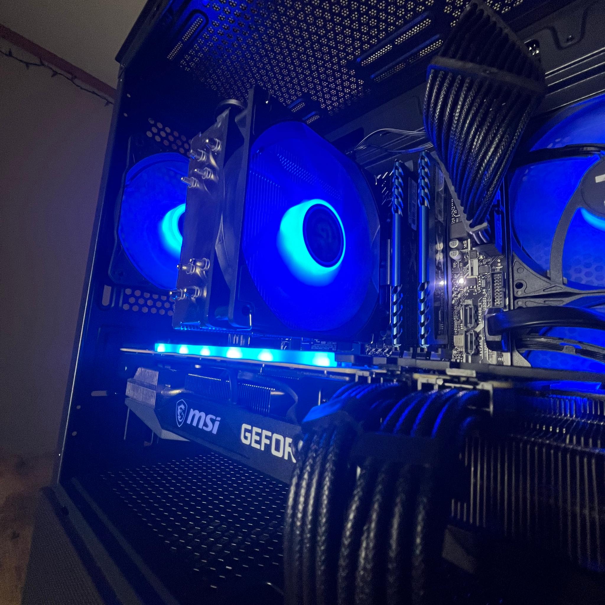 💙🐦‍⬛Blue Raven Gaming PC🐦‍⬛💙RTX 3070💙🐦‍⬛i5-11600KF💙🐦‍⬛16GB DDR4🐦‍⬛💙1TB NVME SSD💙🐦‍⬛
