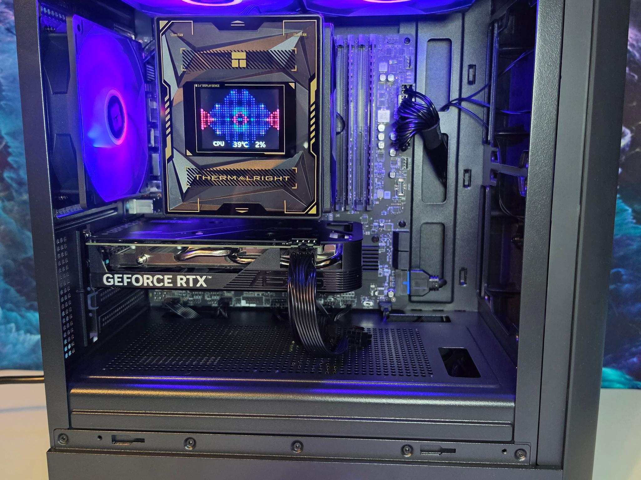 ASUS RTX 4060 8gb + Ryzen 5600x PC Build #106