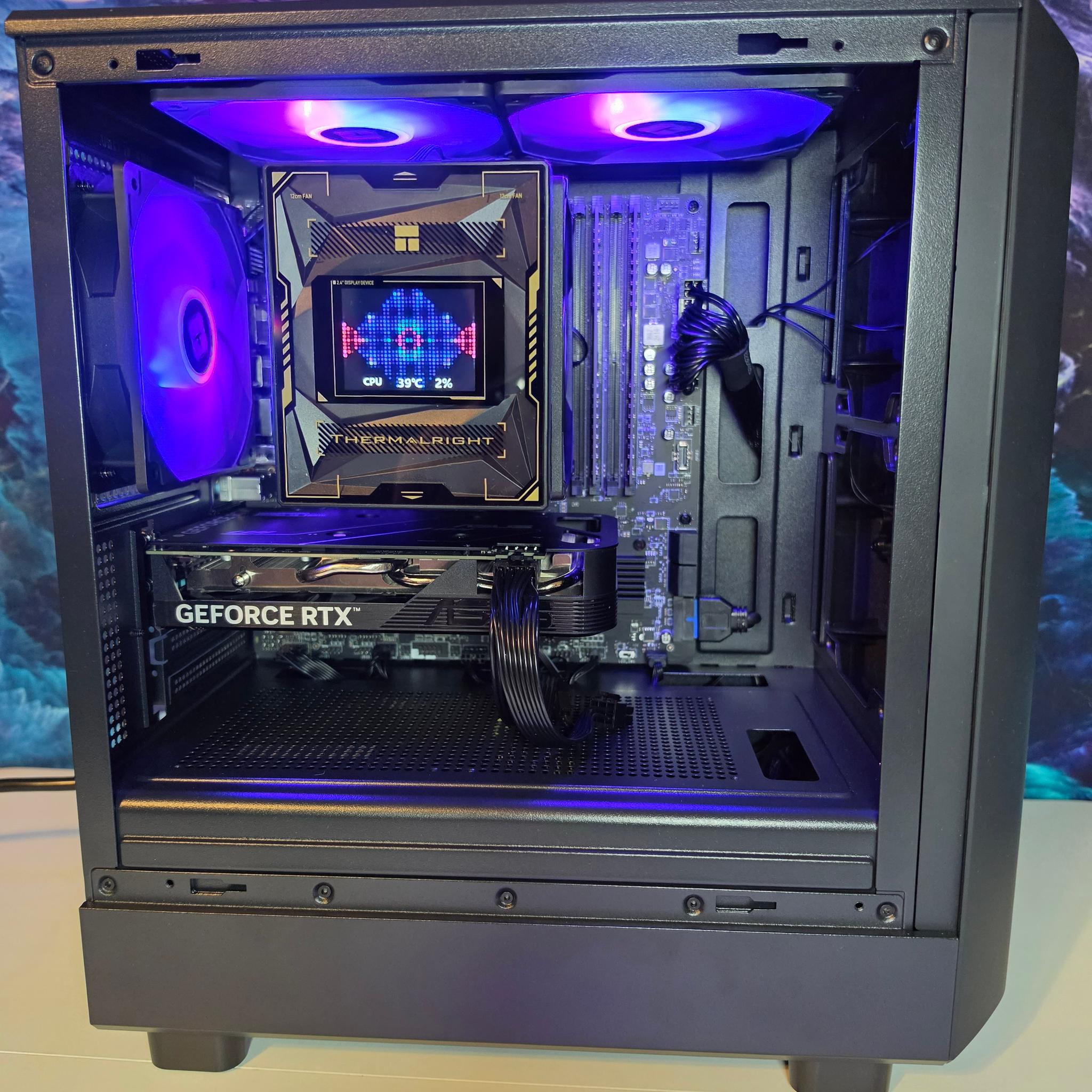 ASUS RTX 4060 8gb + Ryzen 5600x PC Build #106