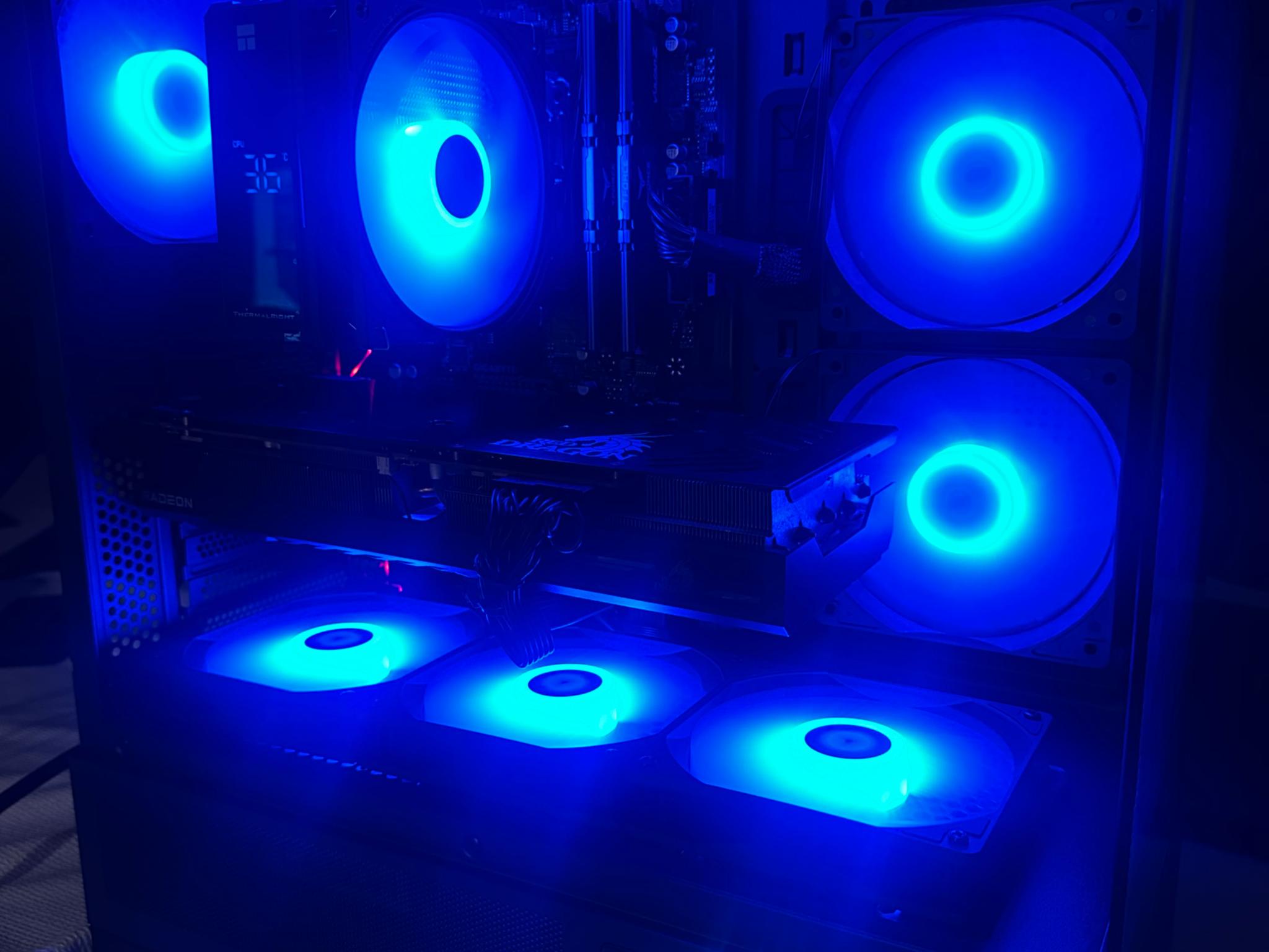 Custom Gaming PC | RX 6800 16gb (RTX 4070 Equivalent) | Ryzen 5 5600X | 32GB 3600MHz | 1TB SSD| ARGB