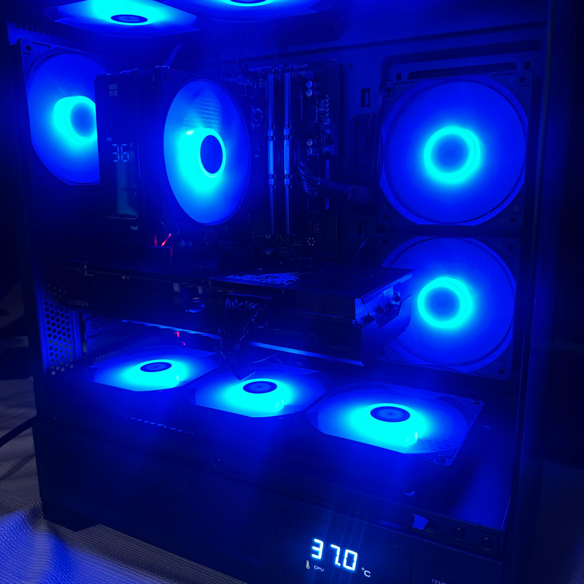 Custom Gaming PC | RX 6800 16gb (RTX 4070 Equivalent) | Ryzen 5 5600X | 32GB 3600MHz | 1TB SSD| ARGB