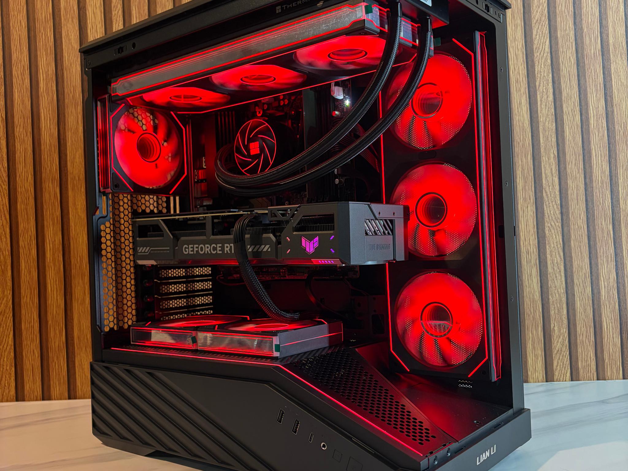 RTX 5070 |  RYZEN 7 7800X3D | 16GB DDR5 | 750w PSU | 1TB NVME | 360MM AIO