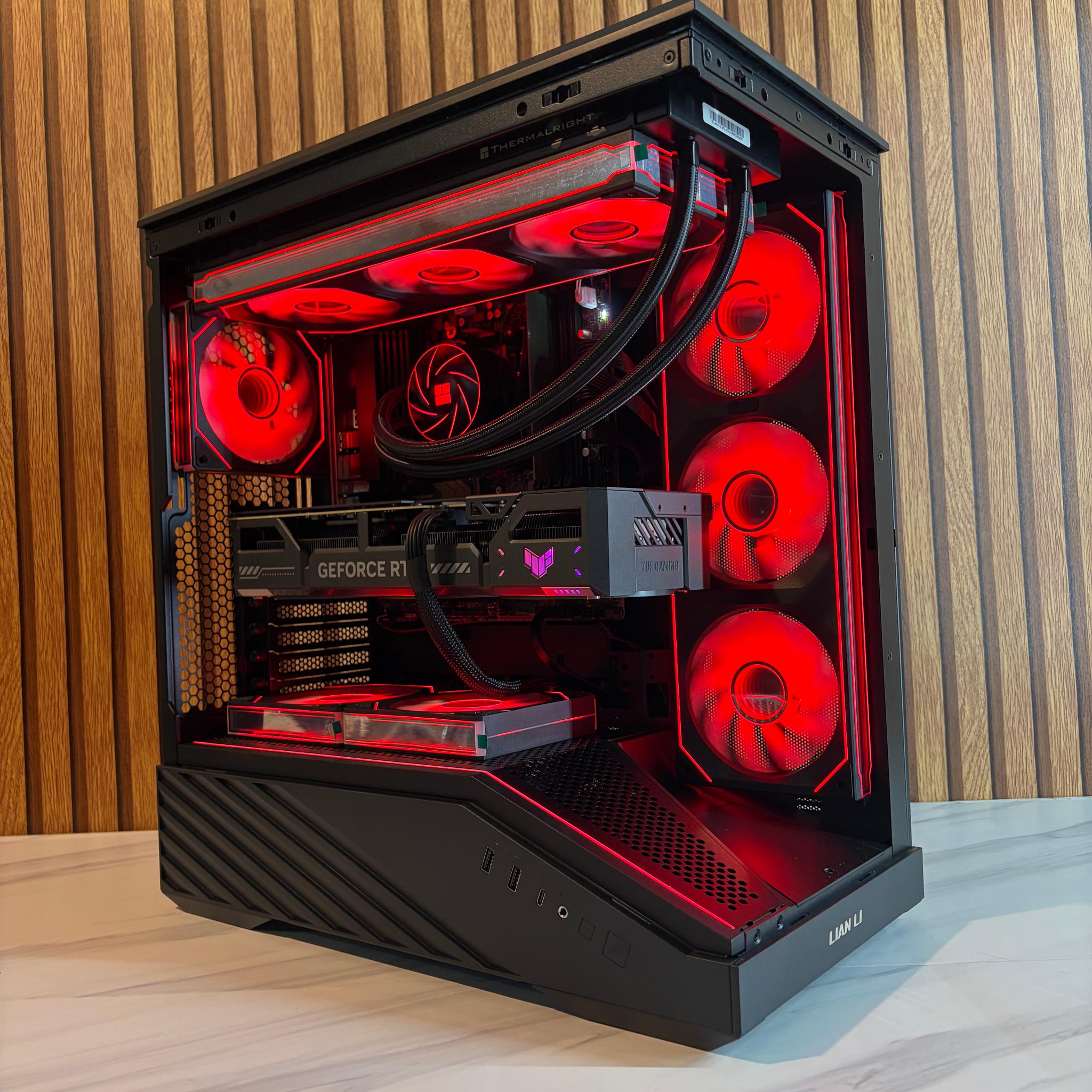 RTX 5070 |  RYZEN 7 7800X3D | 16GB DDR5 | 750w PSU | 1TB NVME | 360MM AIO