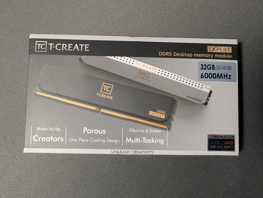 TEAMGROUP T-Create Expert 32GB (2x16GB) DDR5 6000 CL30 | Jawa