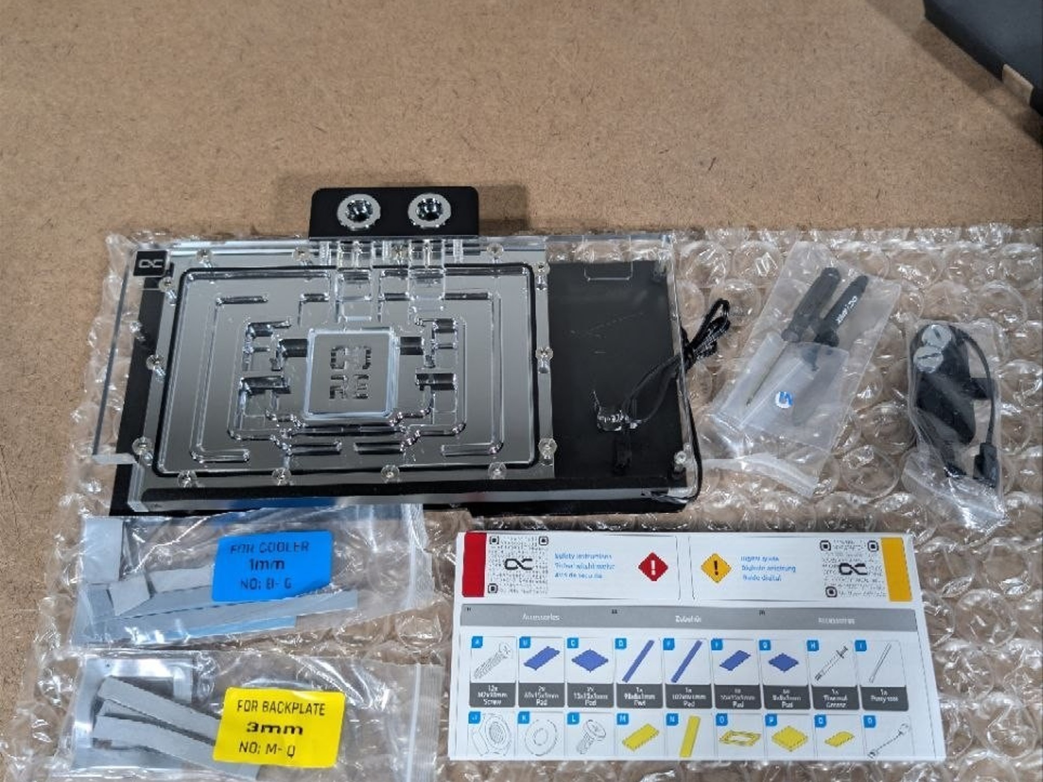 Alphacool Core Geforce RTX 5090 ROG Astral Waterblock with Backplate (10270)