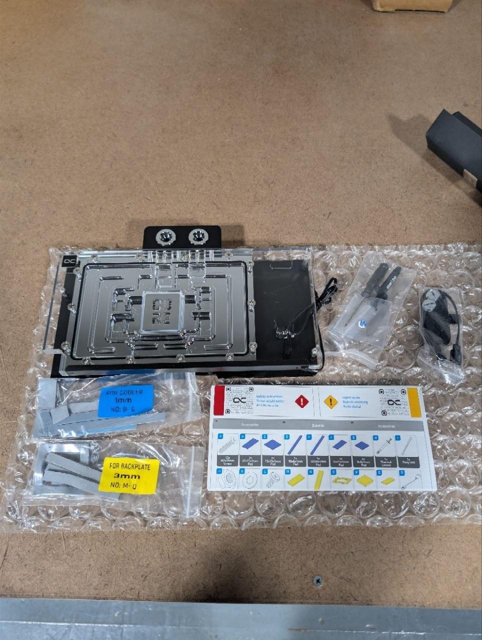 Alphacool Core Geforce RTX 5090 ROG Astral Waterblock with Backplate (10270)