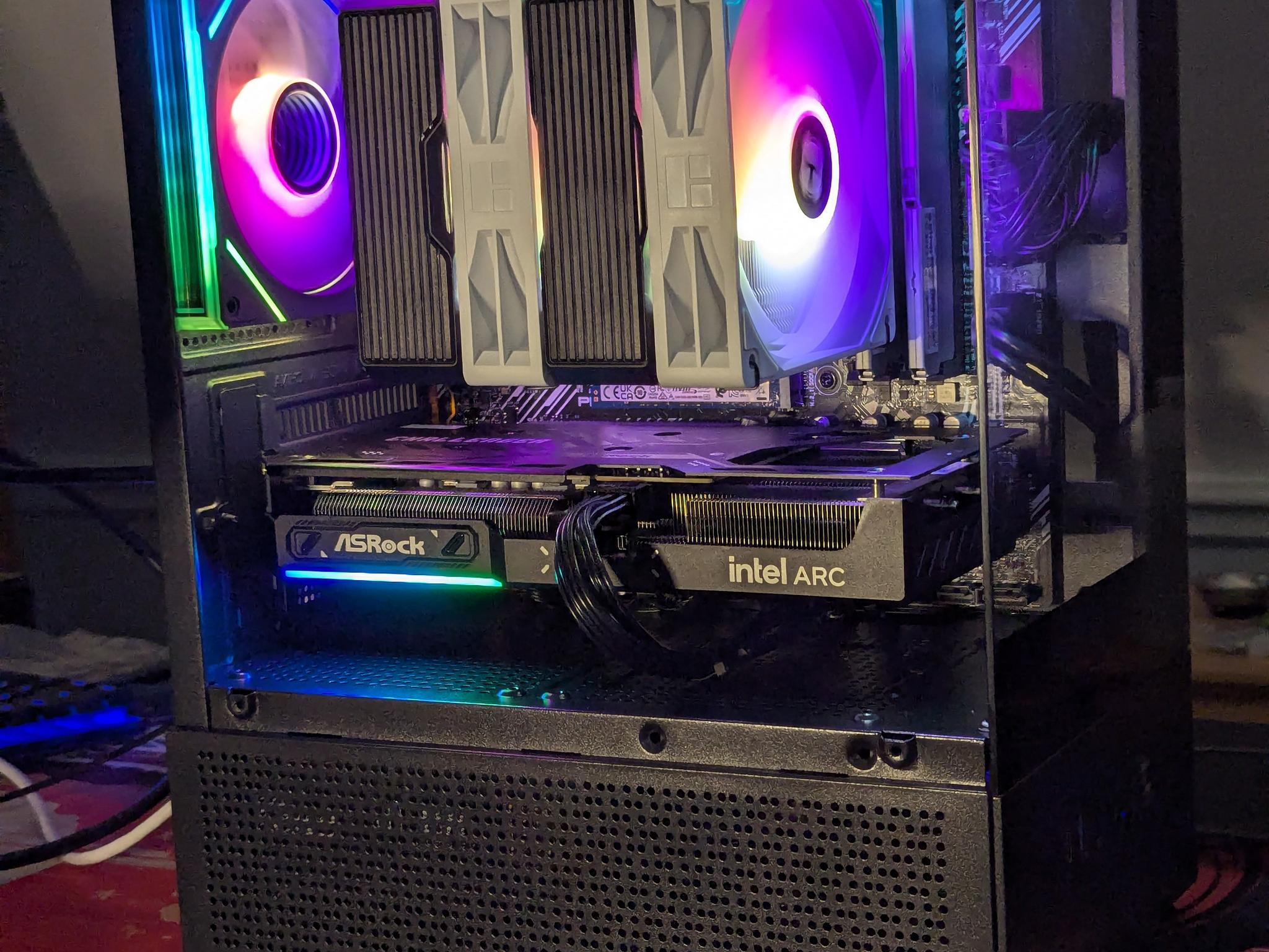 Gaming PC|AMD Ryzen 7 3700X|INTEL ARC B570 10GB|1 TB NVME SSD|32 GB DDR4 3200|Windows 11 Home Active