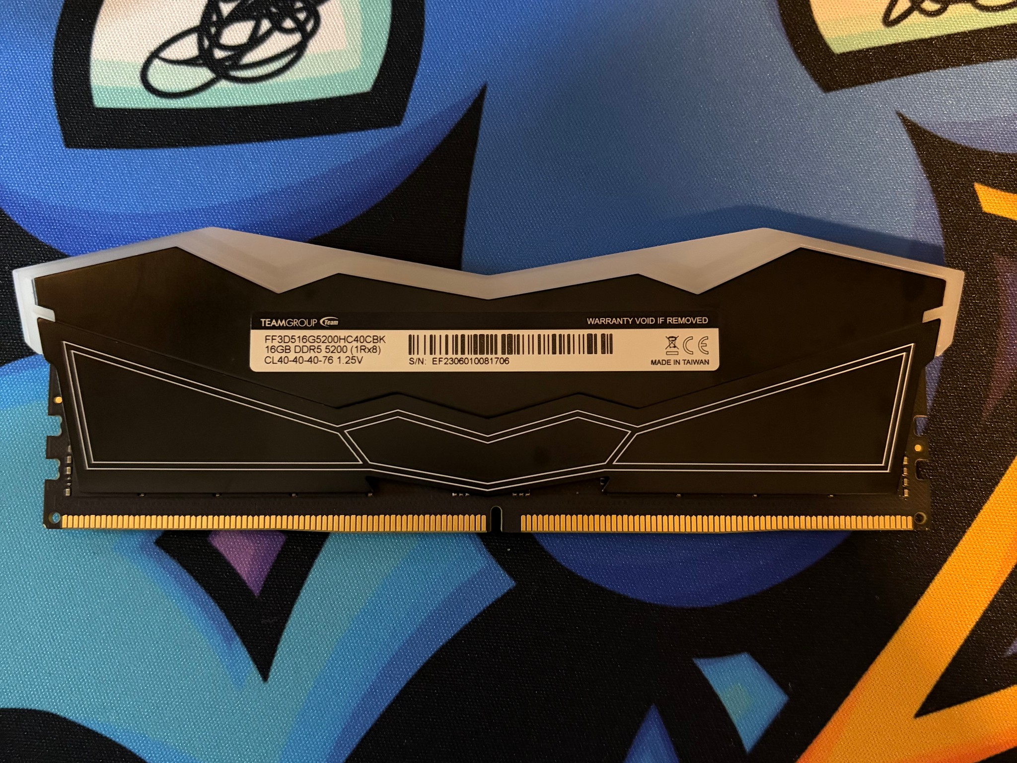 TeamGroup T-Force Delta RGB 16GB (1x16GB) RAM DDR5 5200MHz