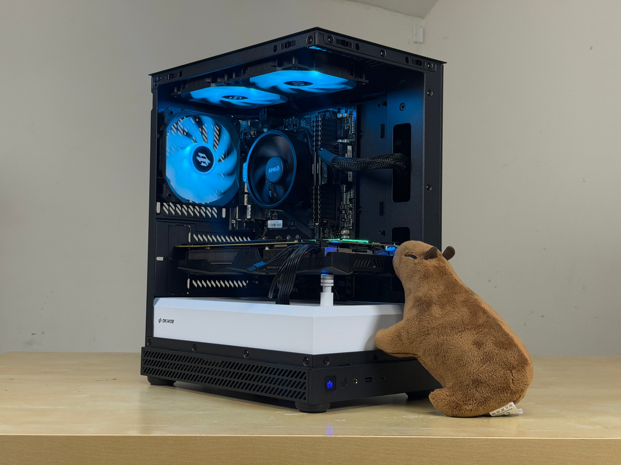 FREE SHIP | Ryzen 5 2600 | GTX 1080 | 16GB RAM | 500gb SSD - WIFI + BT |  🐼 1080p Gaming PC 🐼