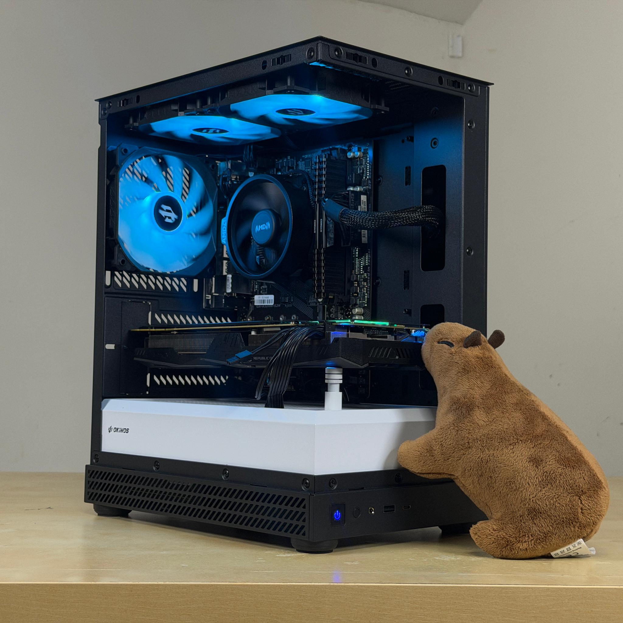 FREE SHIP | Ryzen 5 2600 | GTX 1080 | 16GB RAM | 500gb SSD - WIFI + BT |  🐼 1080p Gaming PC 🐼