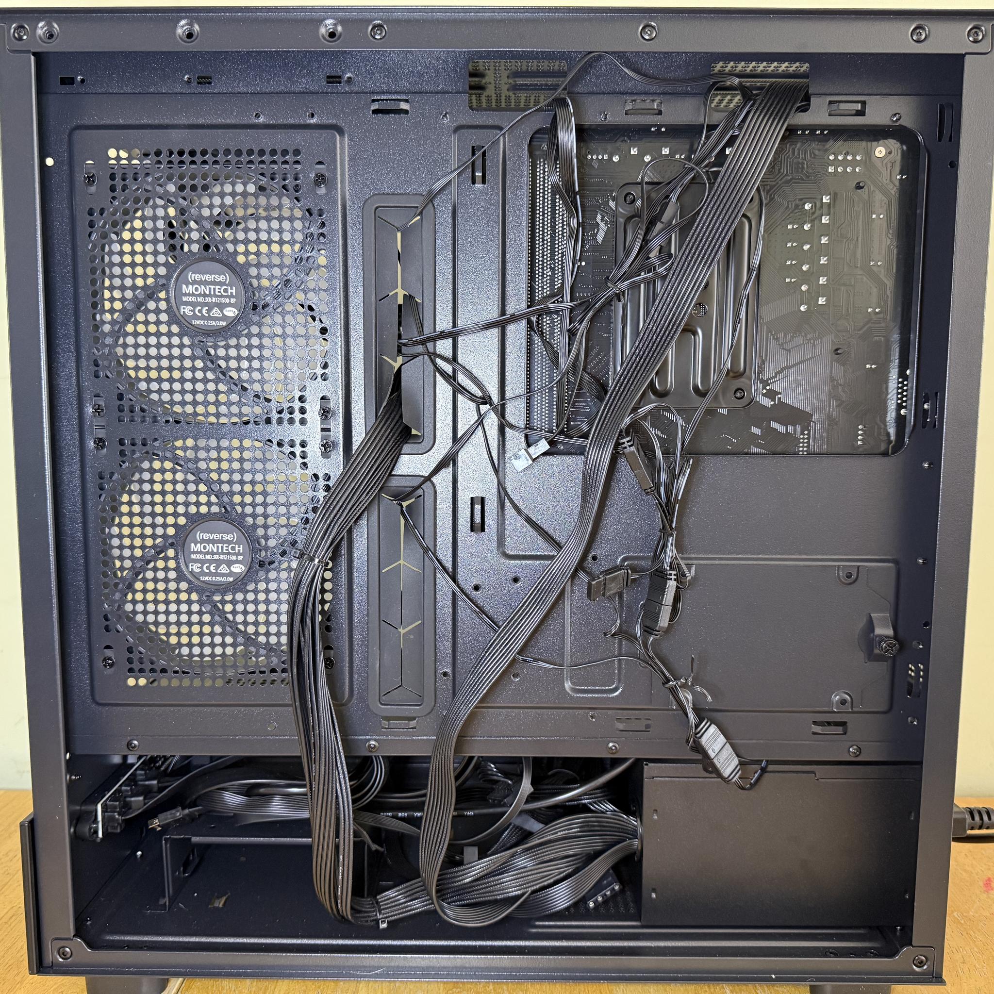Gaming Desktop PC, RTX 2060, Ryzen 2600, 512GB NVMe SSD, Black RGB, WiFi, Win 11