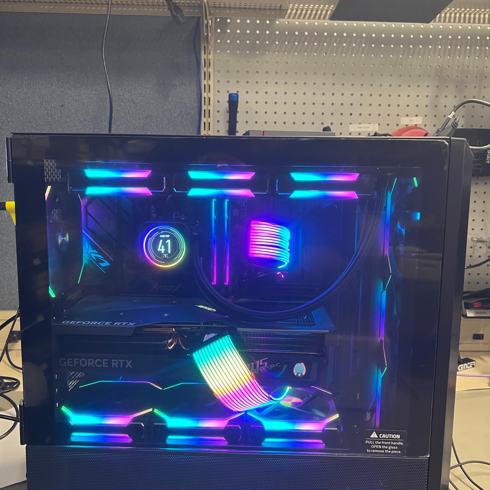 GeForce RTX 4090 Custom Gaming PC - Ryzen 9 7950X3D, 64GB RAM, 4TB NVMe SSD