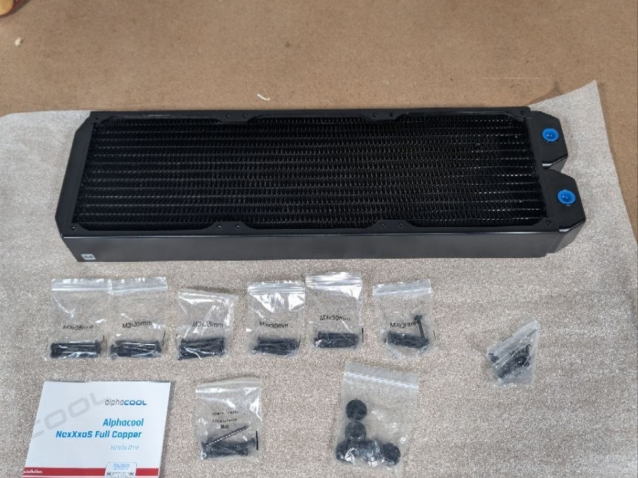 Alphacool NexXxoS XT45 Full Copper 420mm Radiator (14170)(1)