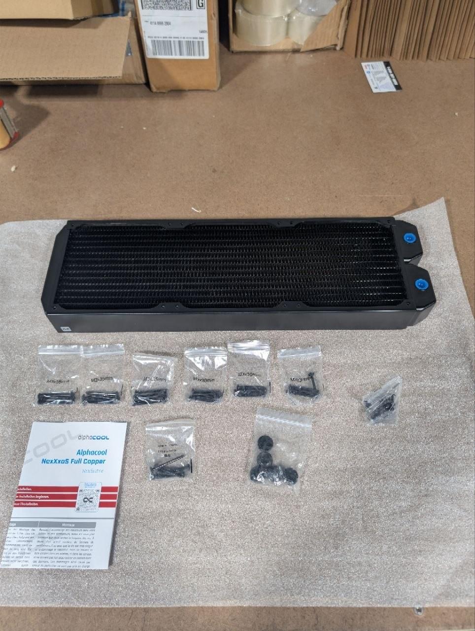 Alphacool NexXxoS XT45 Full Copper 420mm Radiator (14170)(1)