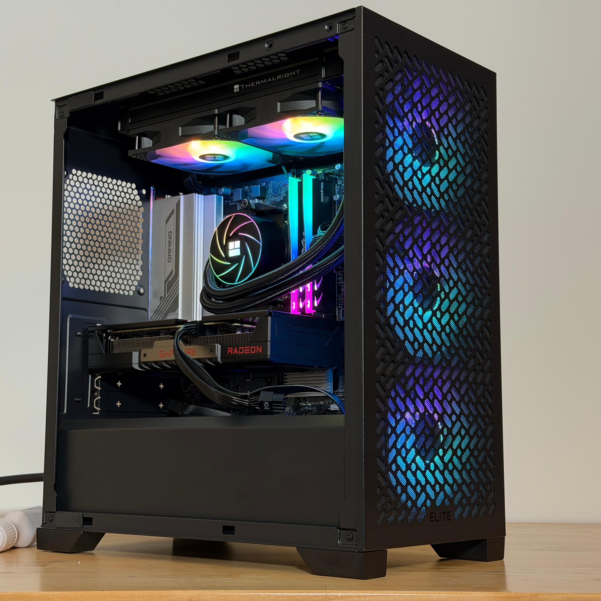 RX 9060XT Ryzen 7 7700x Gaming PC