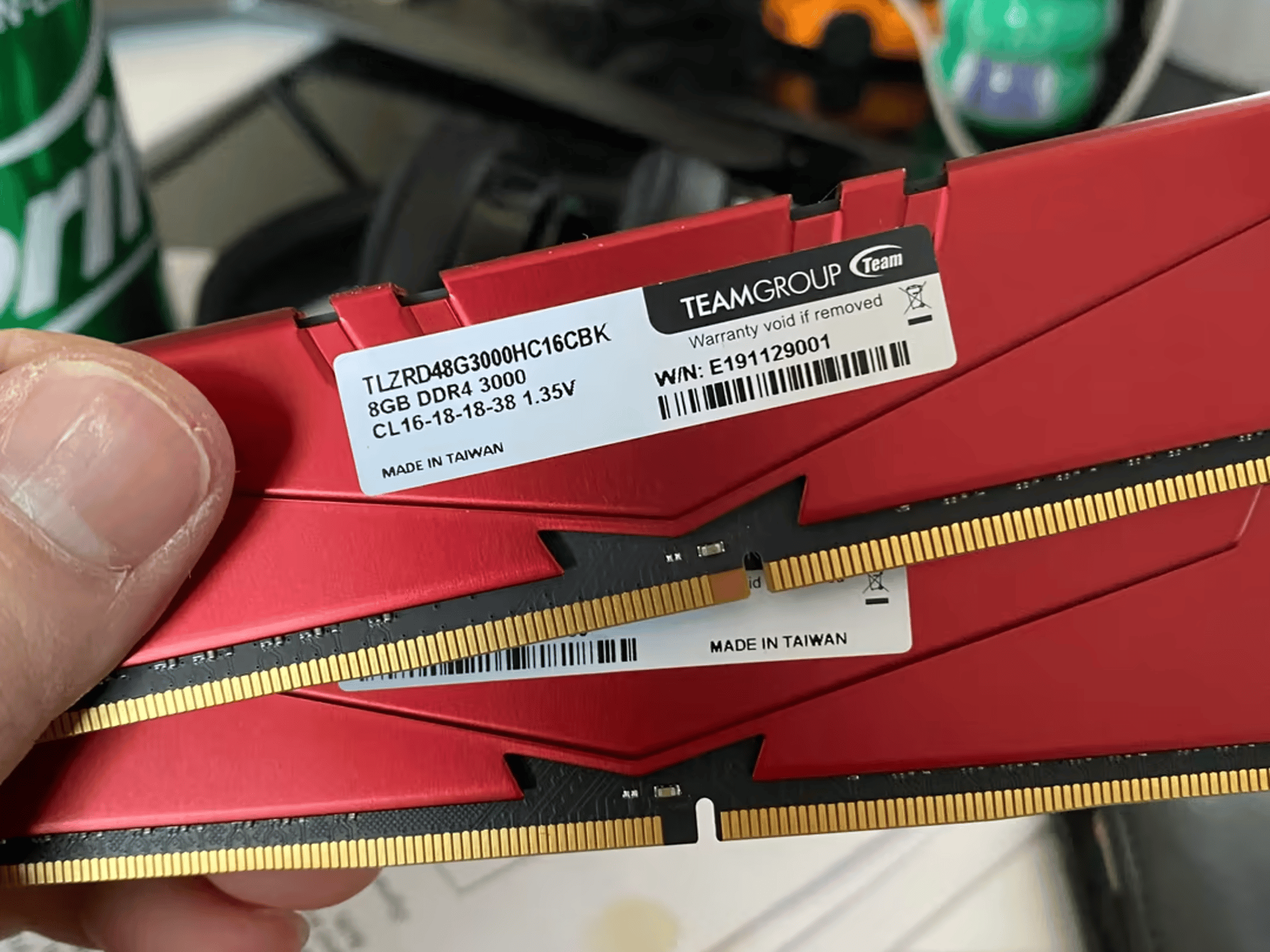 T-Force Vulcan Z 16gb 3000MHz DDR4 CL16