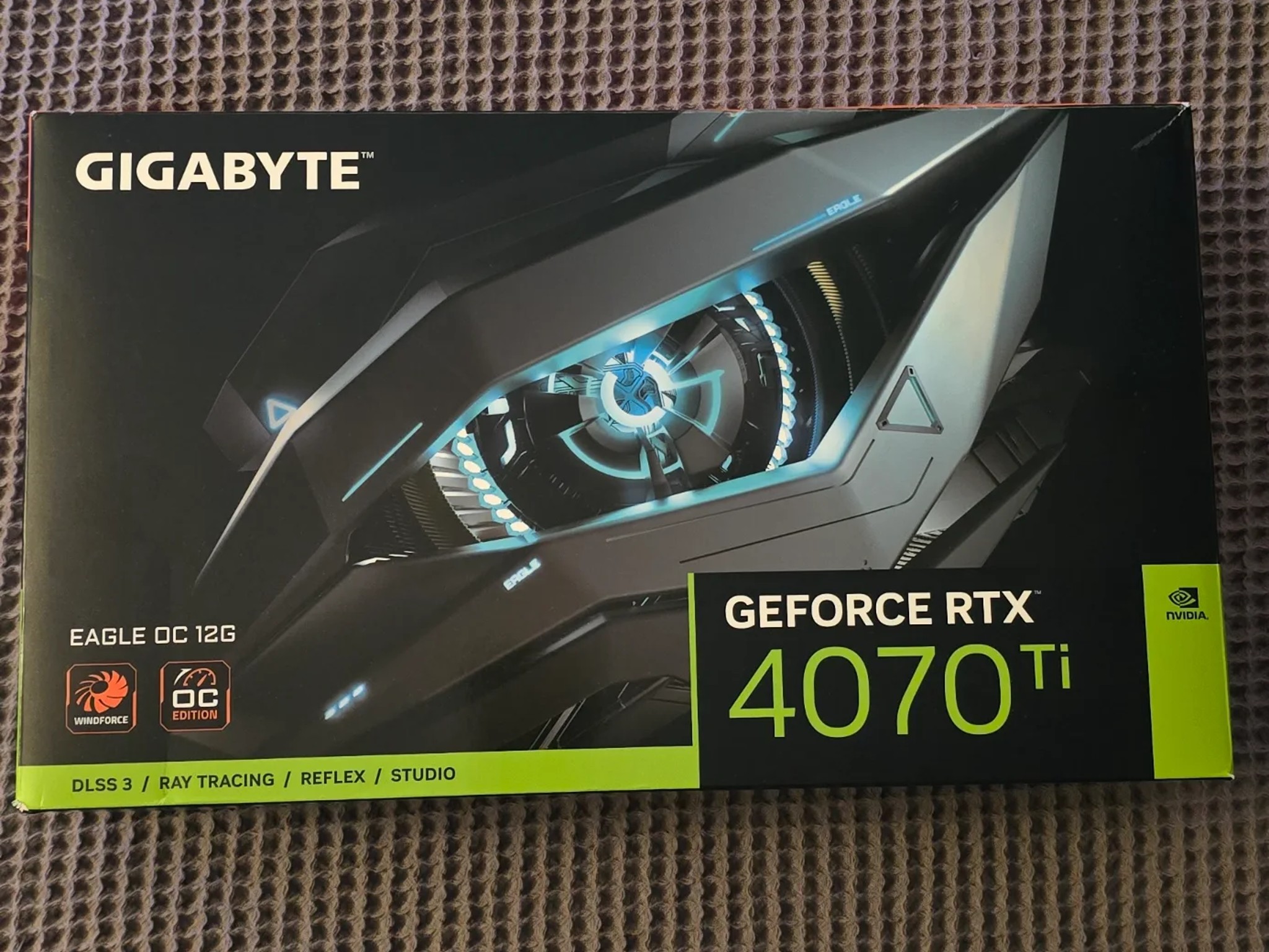 Gigabyte 4070ti l Eagle OC 12Gig ,Excellent Condition, used less then week like new...