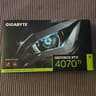 Gigabyte 4070ti l Eagle OC 12Gig ,Excellent Condition, used less then week like new...