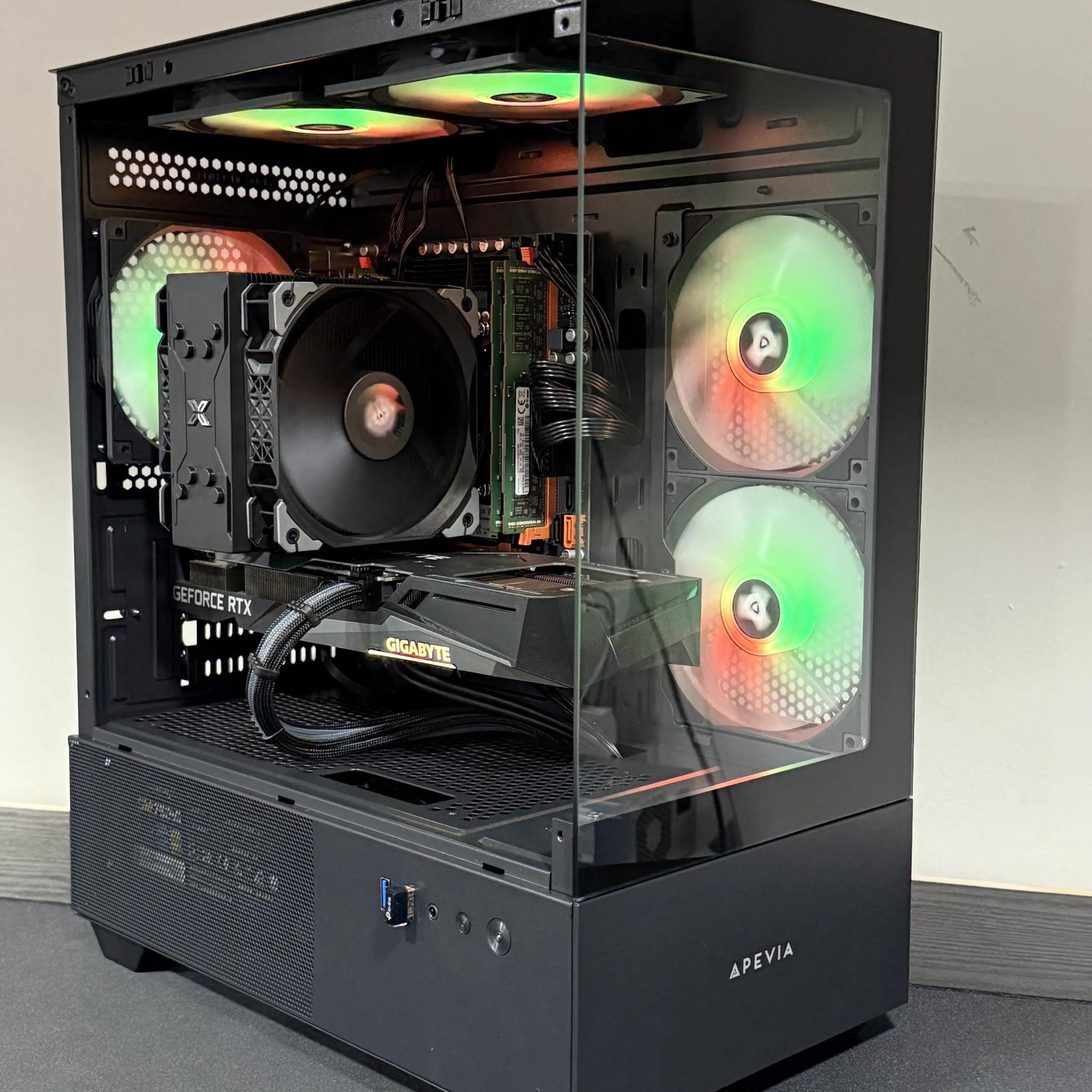 Budget Gaming PC - RTX 3060 Ti _ 1 TB SSD _ 64 GB RAM _ 14 Core Xeon CPU
