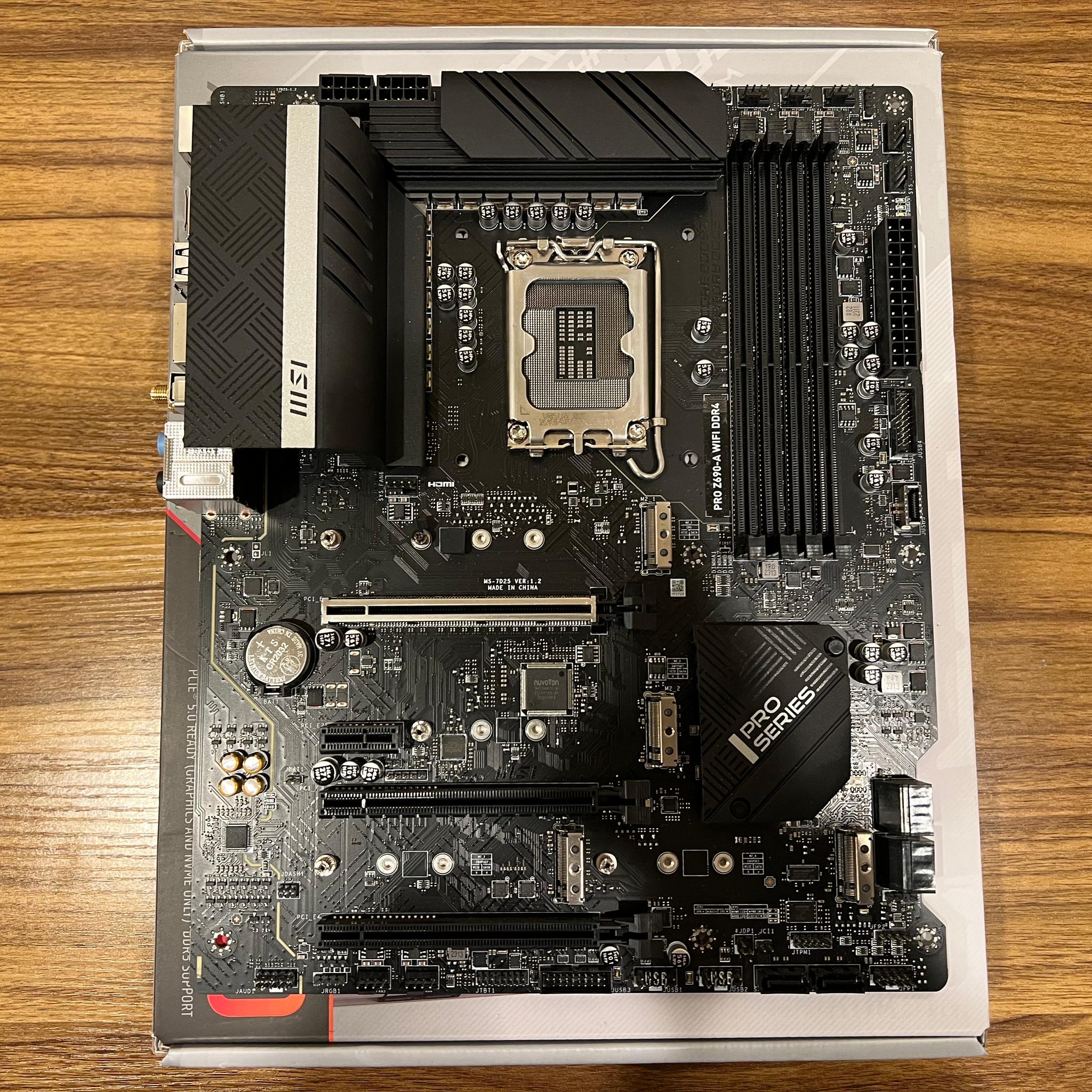 MSI PRO Z690-A DDR4 ProSeries ATX Motherboard