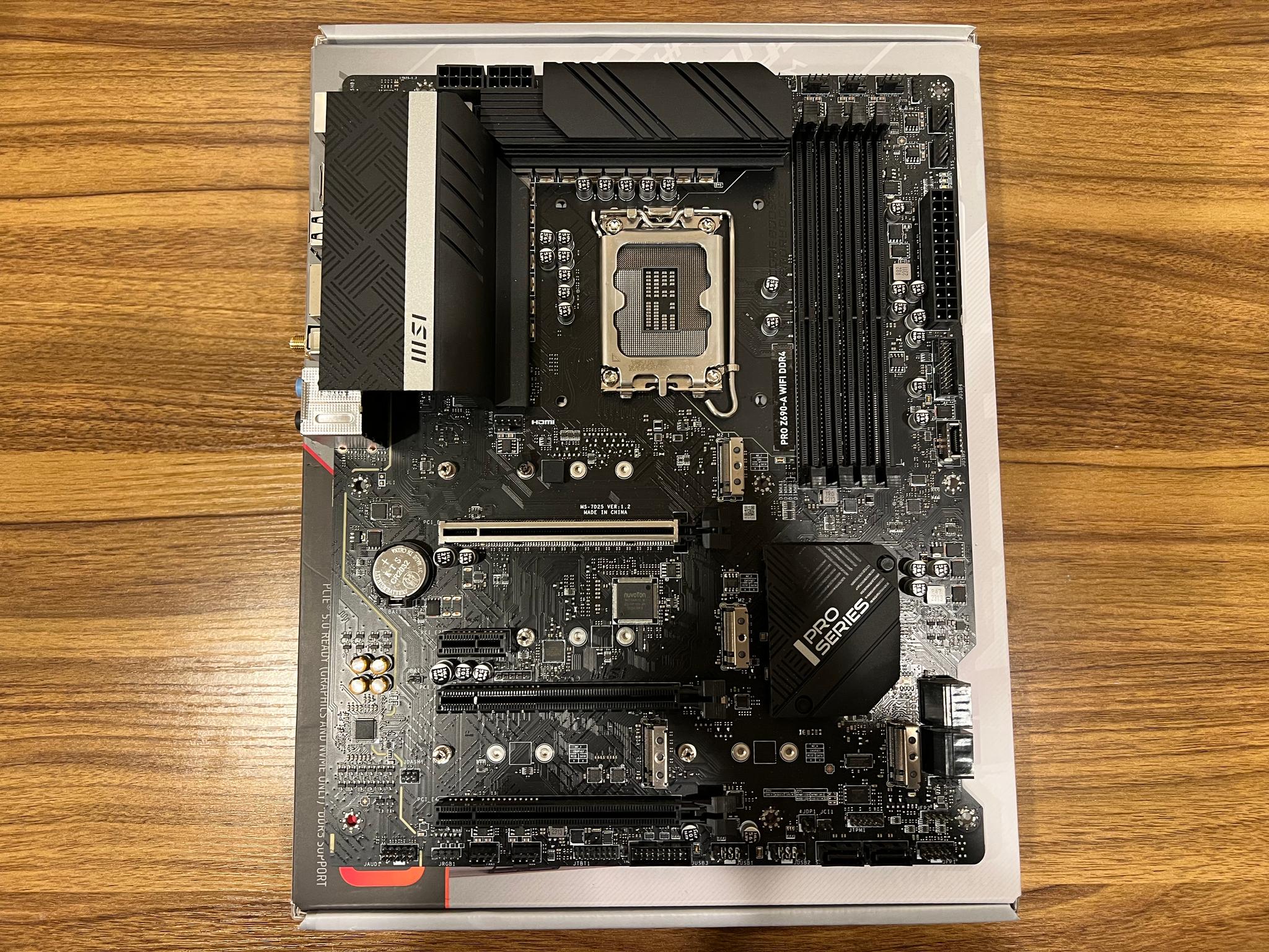 MSI PRO Z690-A DDR4 ProSeries ATX Motherboard