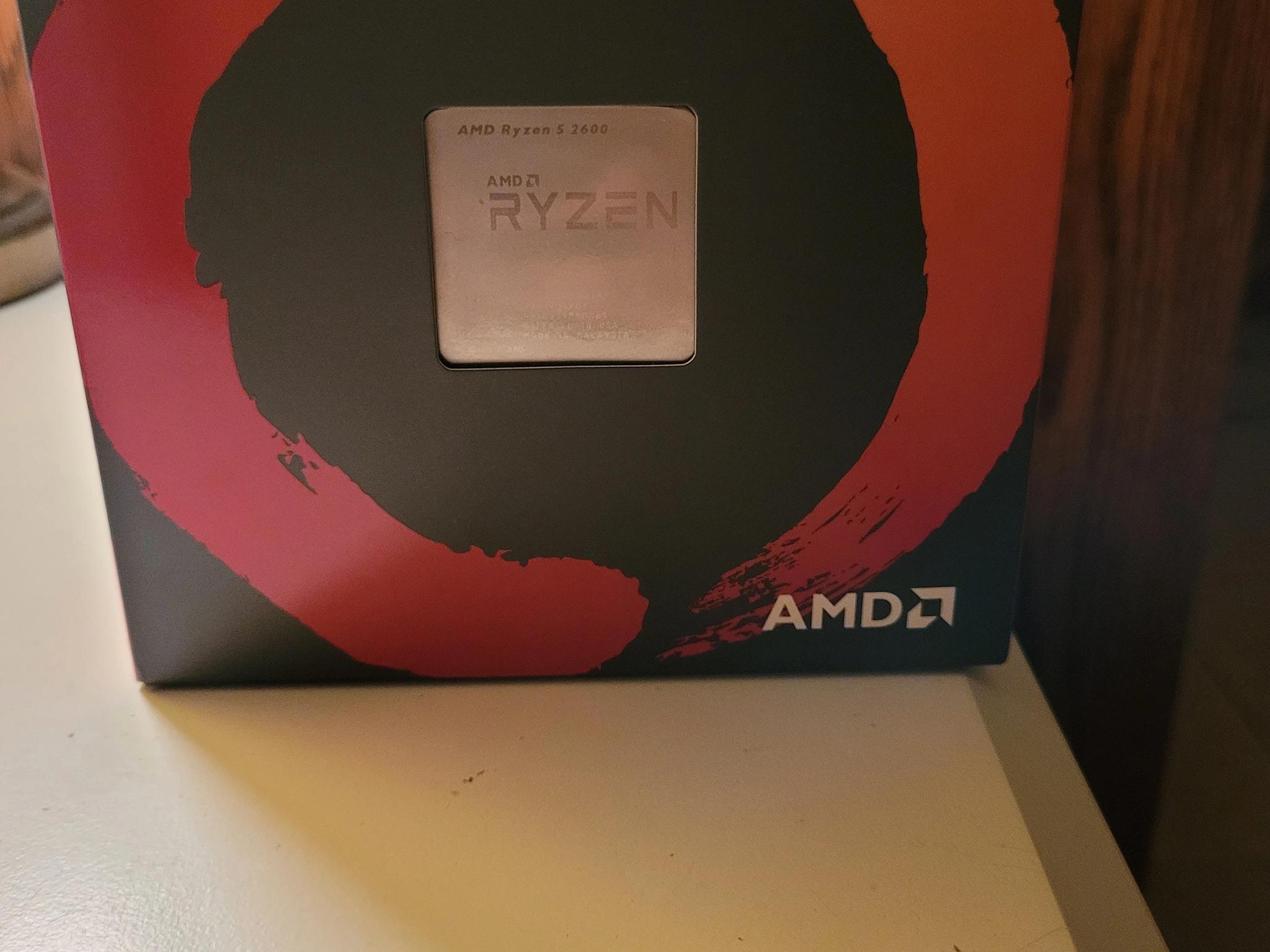 Ryzen 5 2600 6-Core Processor AM4 Socket