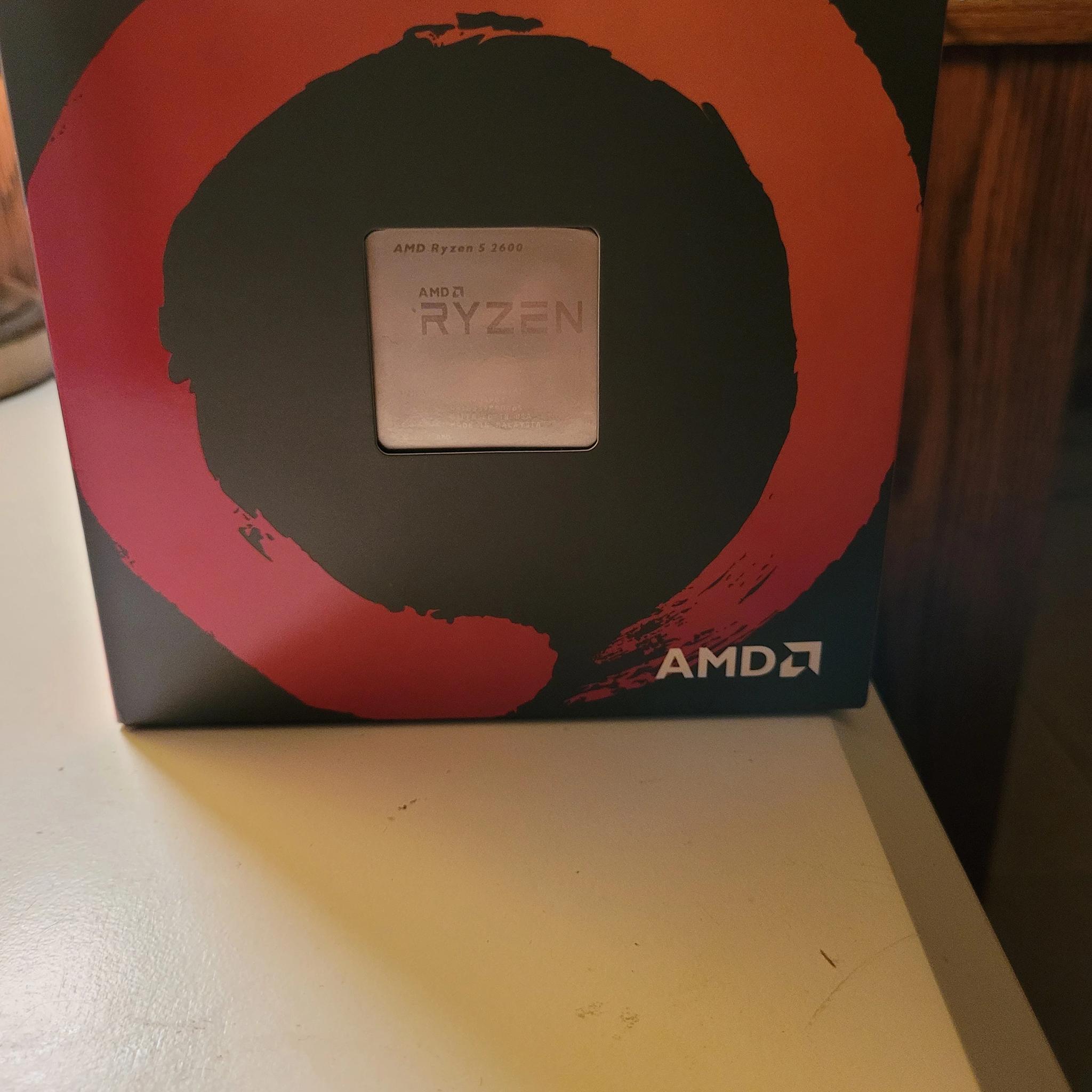 Ryzen 5 2600 6-Core Processor AM4 Socket