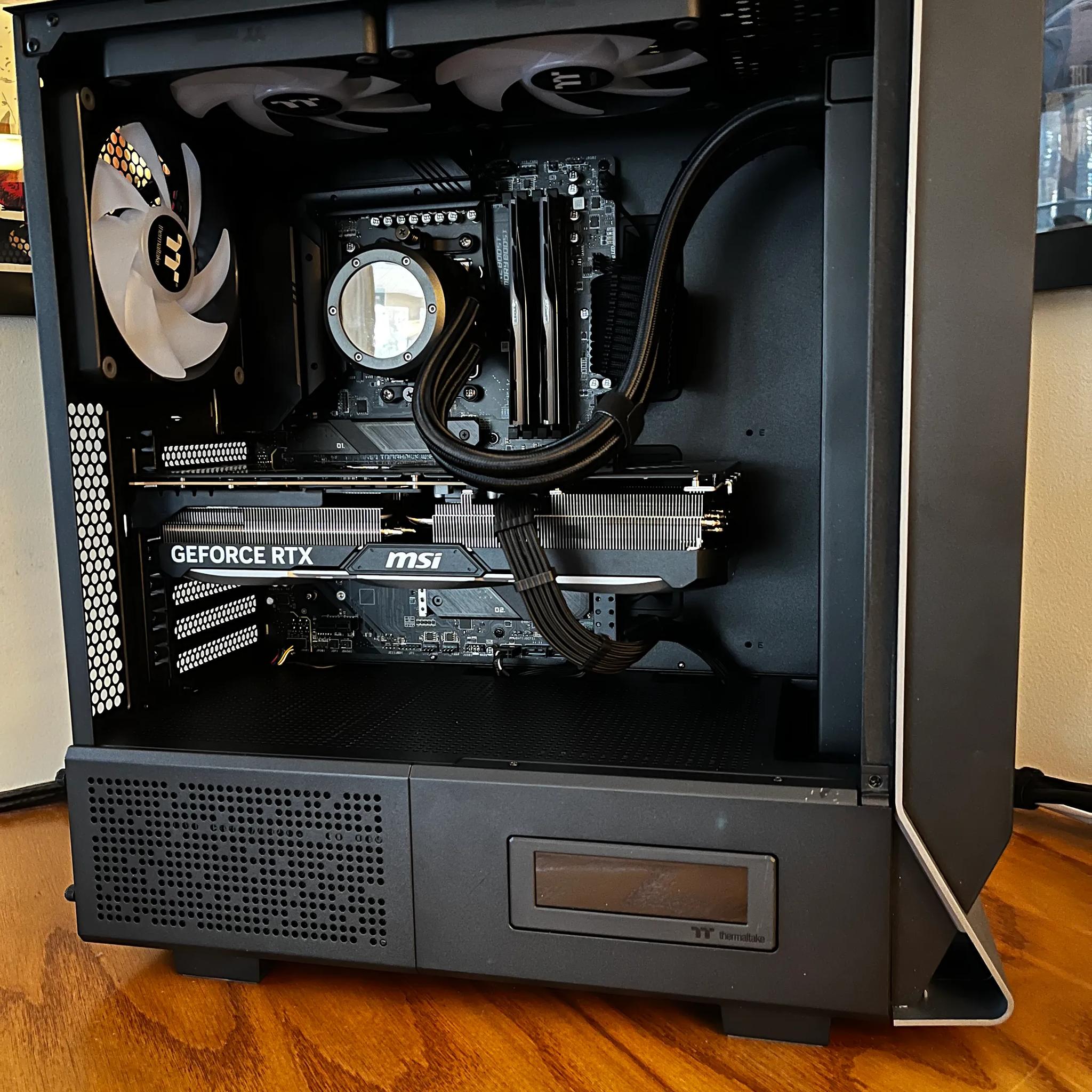 Black Tiger - RTX 4080 SUPER | Ryzen 7 7800X3D | 32GB DDR5 @ 6000MT/sec | 4TB storage | 1000W PSU