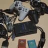 PS2 Fat model console w/games bundle
