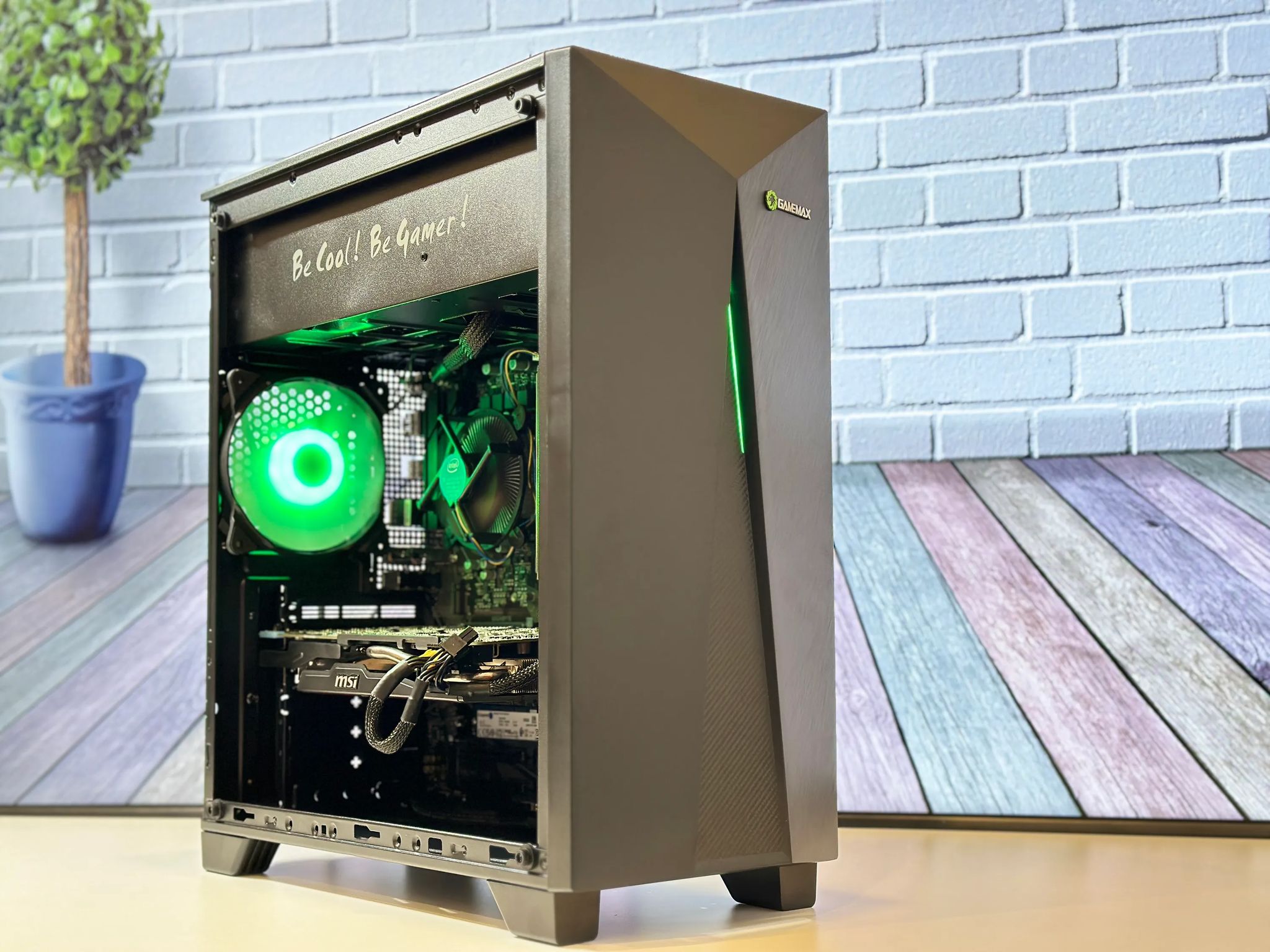 🪙Budget Gaming PC🪙AMD R9 270X -Intel Pentium Gold G6400 @ 4.00GHz-16GB DDR4 RAM-500GB SSD