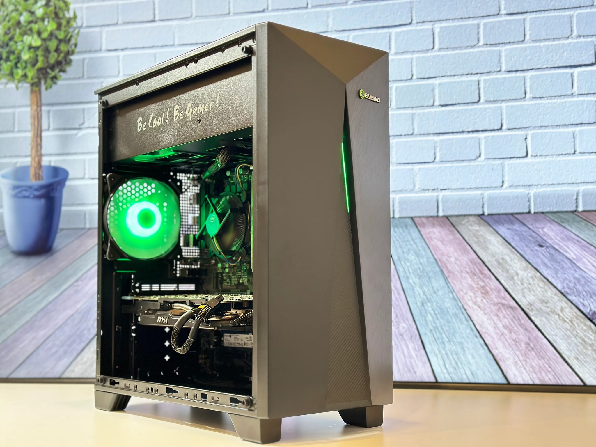 🪙Budget Gaming PC🪙AMD R9 270X -Intel Pentium Gold G6400 @ 4.00GHz-16GB DDR4 RAM-500GB SSD