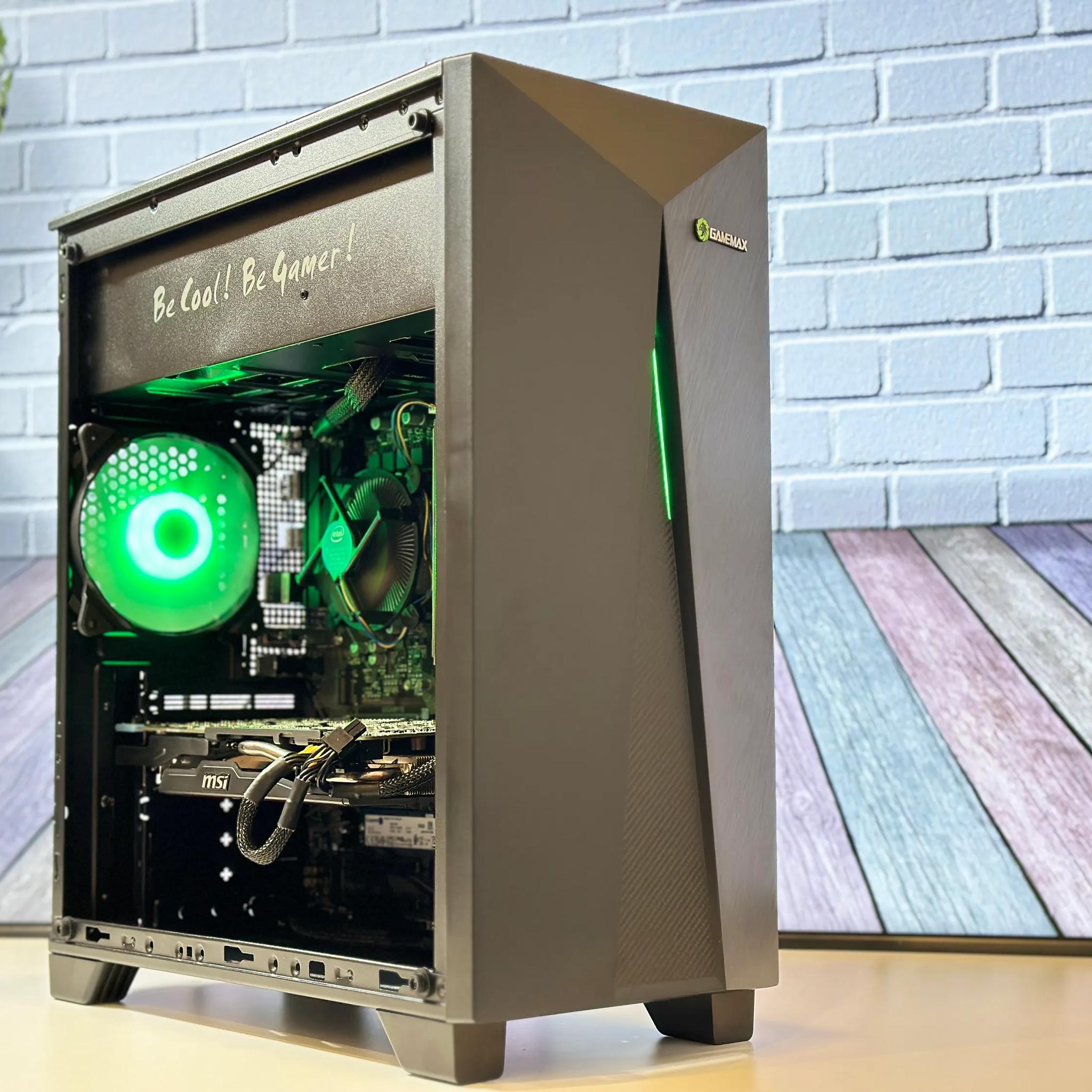 🪙Budget Gaming PC🪙AMD R9 270X -Intel Pentium Gold G6400 @ 4.00GHz-16GB DDR4 RAM-500GB SSD