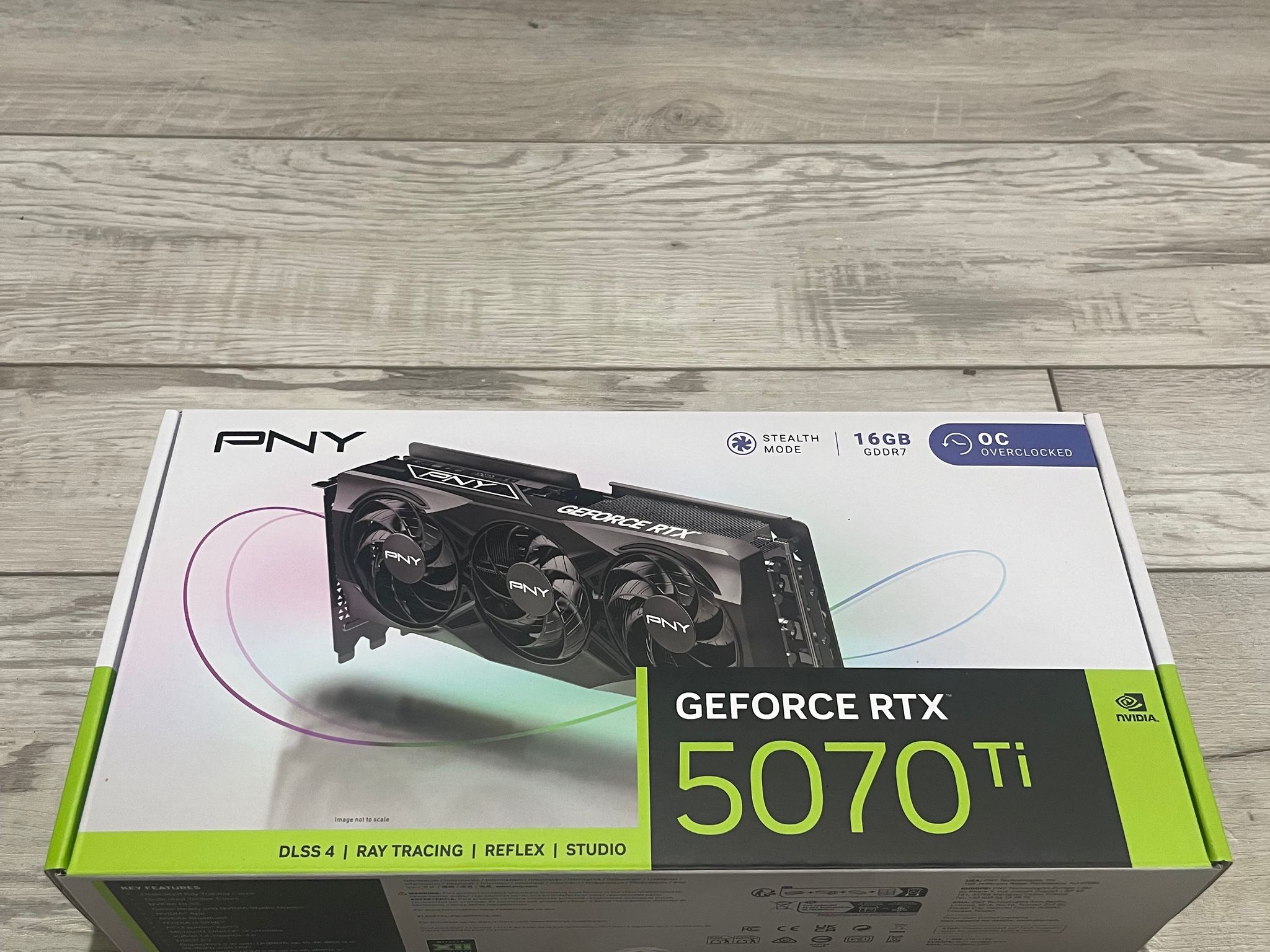PNY GeForce RTX 5070 Ti Triple Fan Plus OC