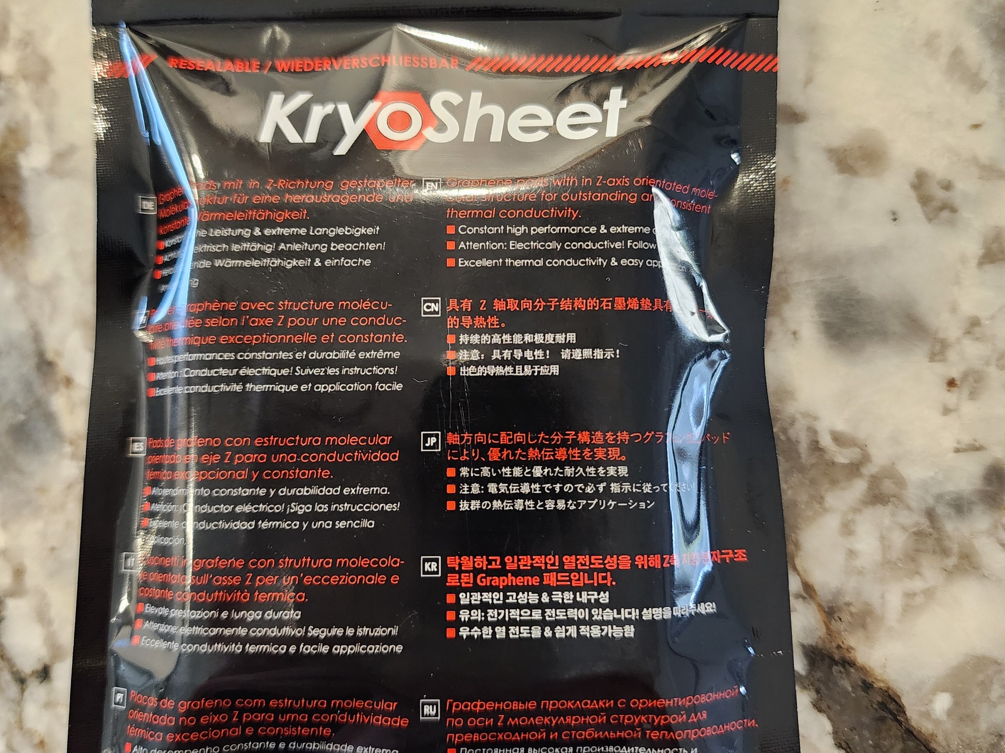 Thermal Grizzly KryoSheet 33x33mm