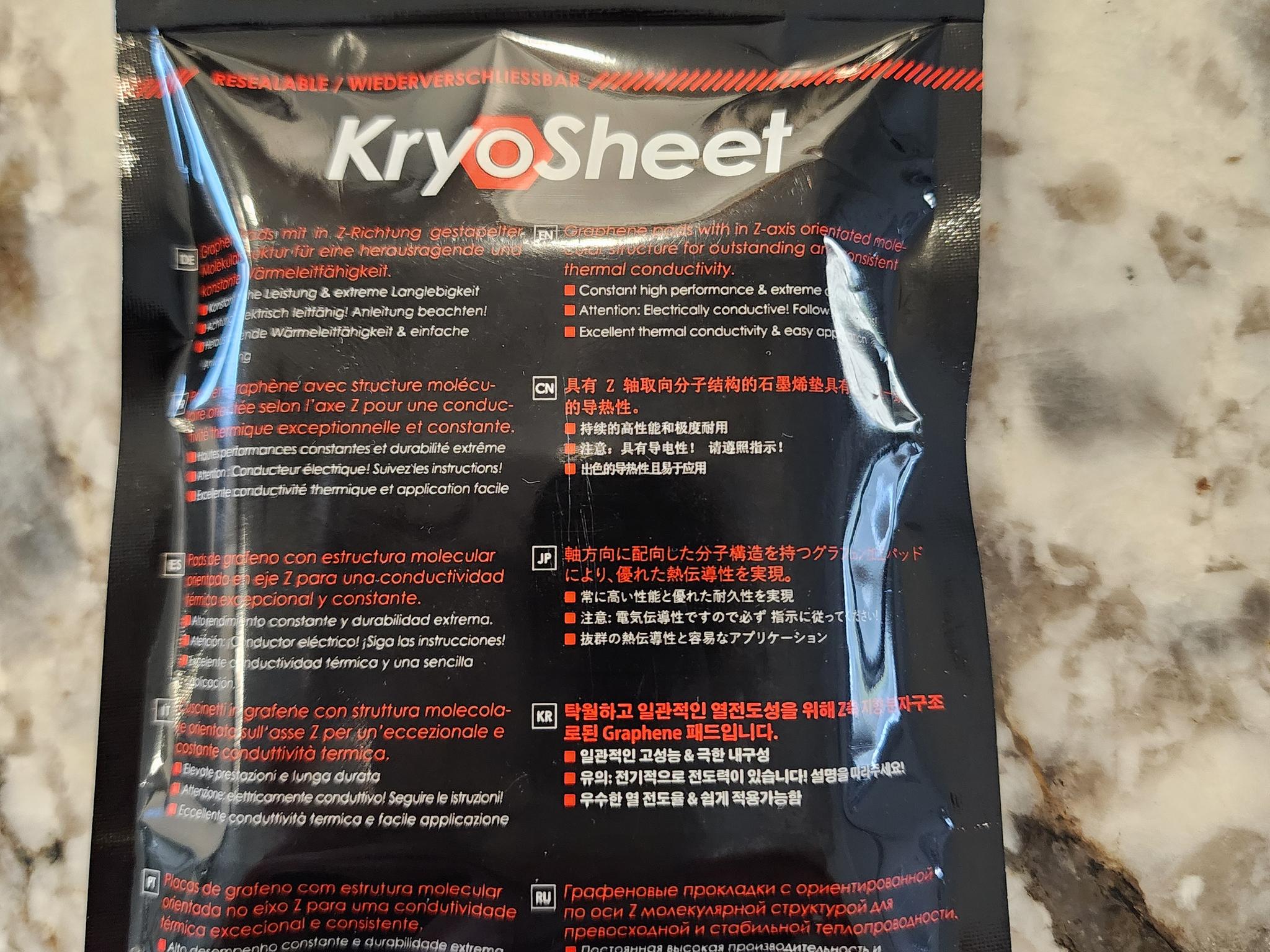 Thermal Grizzly KryoSheet 33x33mm