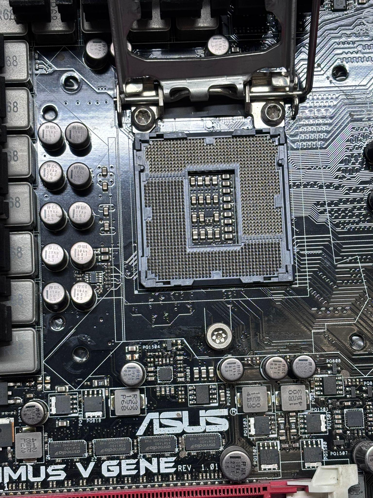 Motherboard and cpu combo it comes with an IO shield and cpu cooler (Fully tested)