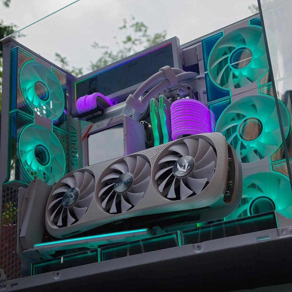🪩"Mirrors"🪩High End Gaming PC • RTX 4080S, Ryzen 7, 32GB DDR5, SSD • Plug n' Play Ready