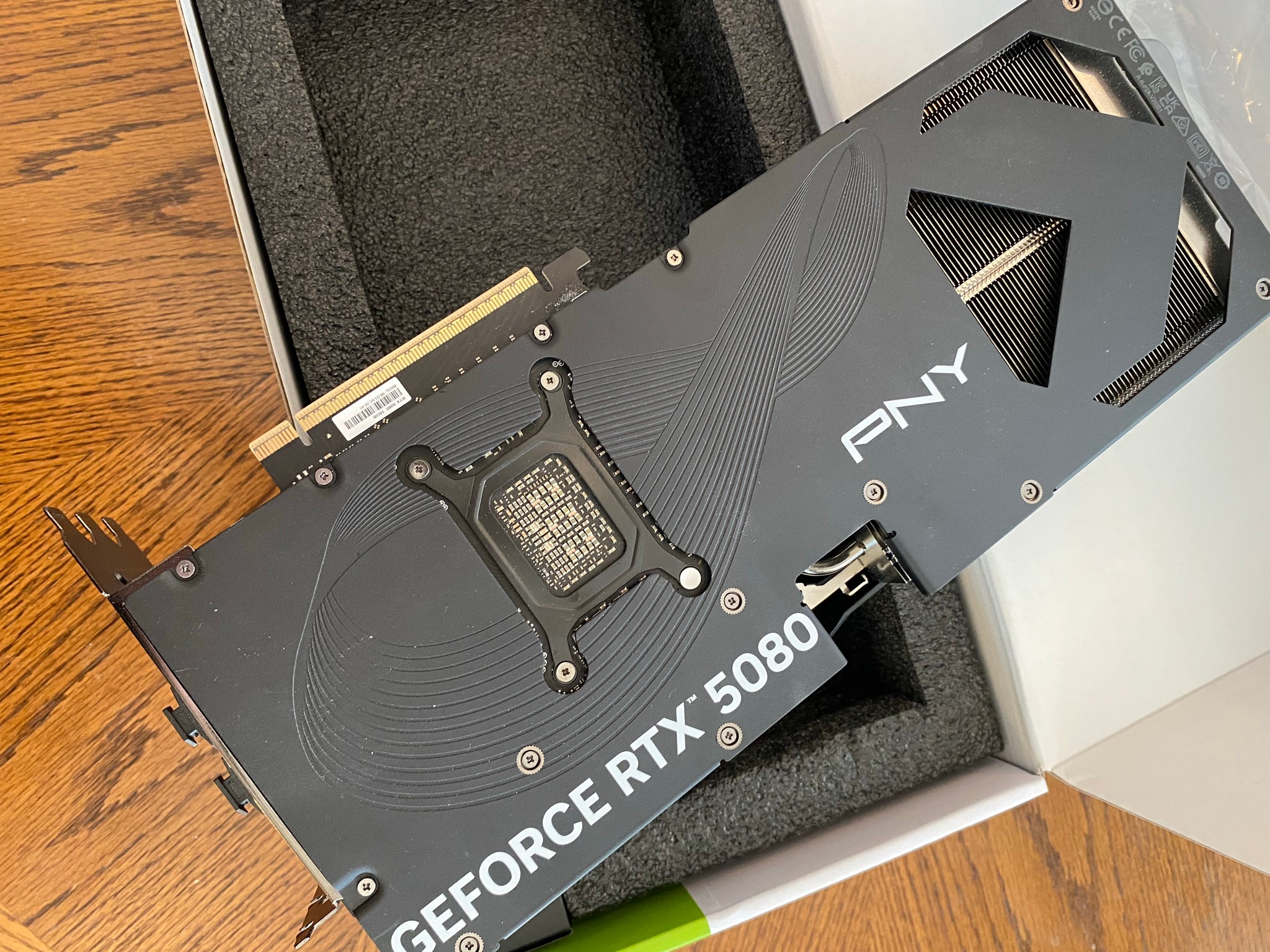PNY GeForce RTX 5080 Overclocked Triple Fan