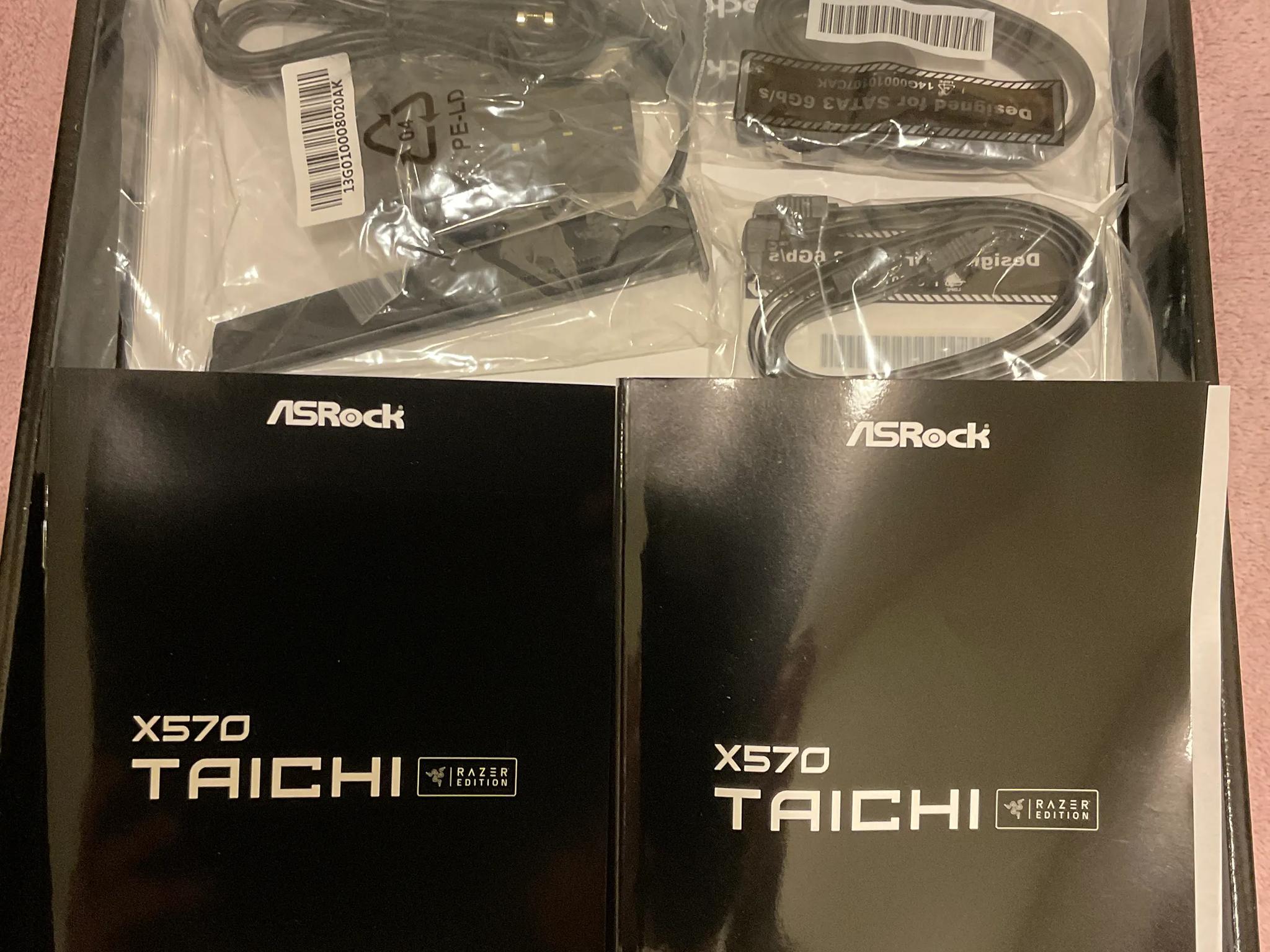 ASRock X570 Taichi Razer Edition Motherboard|Ryzen 9 5950X CPU|Crucial Ballistix DDR4 64GB kit