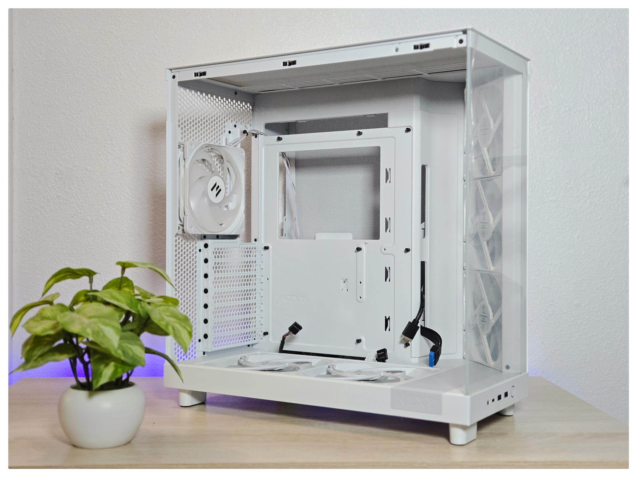 NZXT H6 Flow | ATX Mid-Tower Case | White