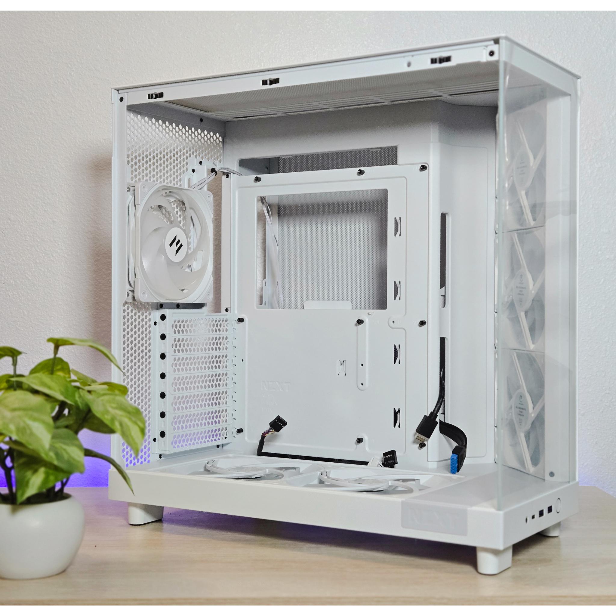 NZXT H6 Flow | ATX Mid-Tower Case | White