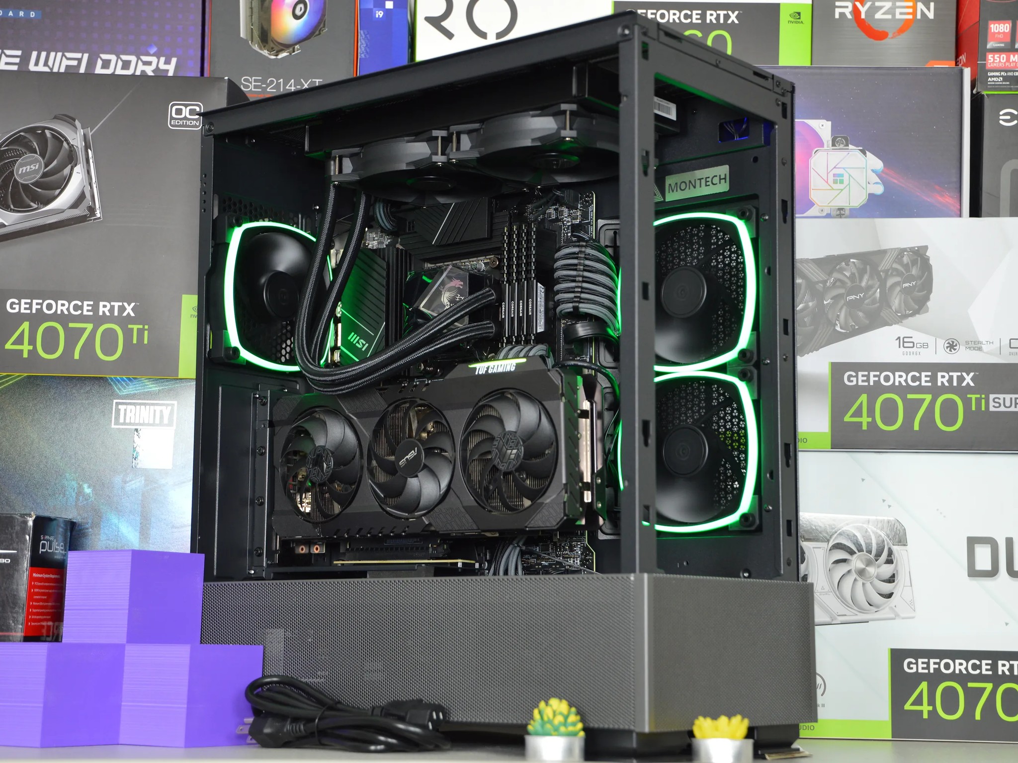 ⚫♞| RTX 3080 10GB| INTEL i5-12600K | 32 GB DDR4 RAM | 1.5TB GEN3 & GEN4 NVME | Dark Knight |