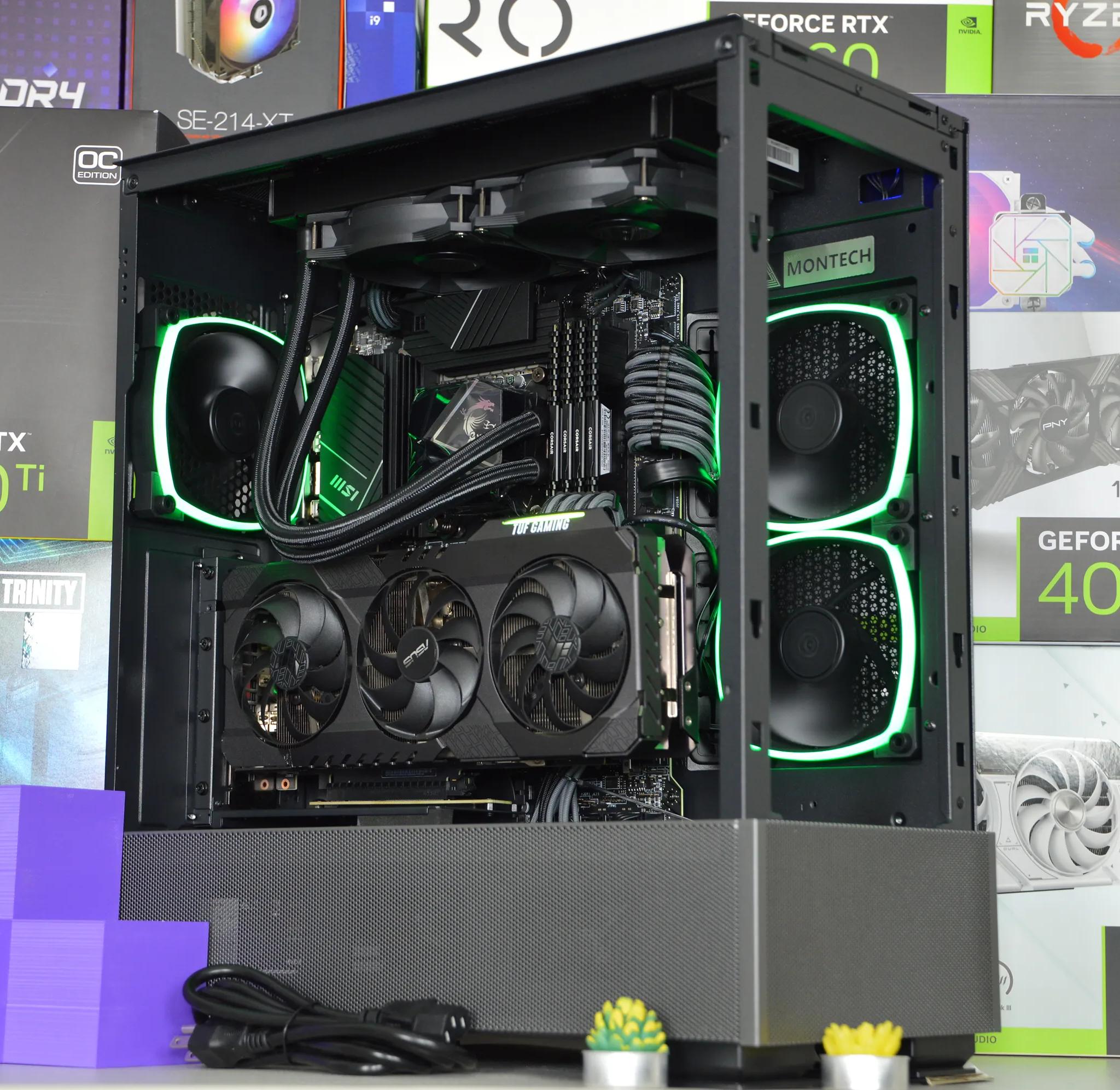 ⚫♞| RTX 3080 10GB| INTEL i5-12600K | 32 GB DDR4 RAM | 1.5TB GEN3 & GEN4 NVME | Dark Knight |
