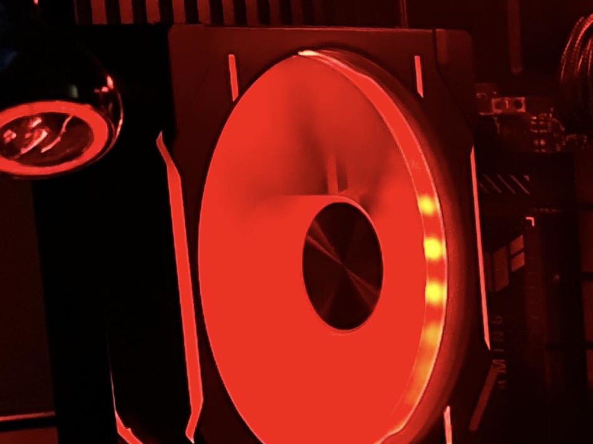 Used like new Phanteks D30 Case Fans - 1-140mm, 3-120mm reverse blade