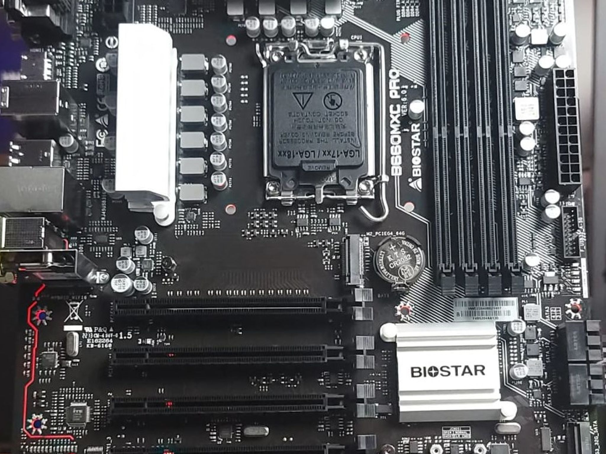 Biostar B660MXC PRO WIFI DDR4 Intel LGA 1700 ATX Motherboard