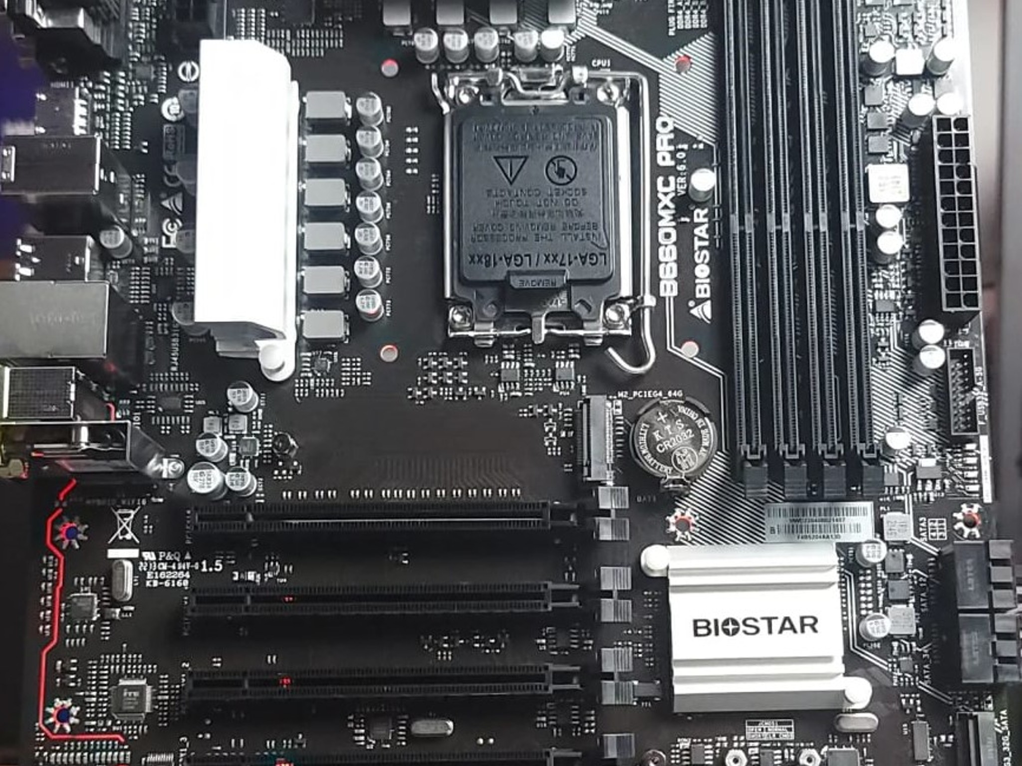 Biostar B660MXC PRO WIFI DDR4 Intel LGA 1700 ATX Motherboard