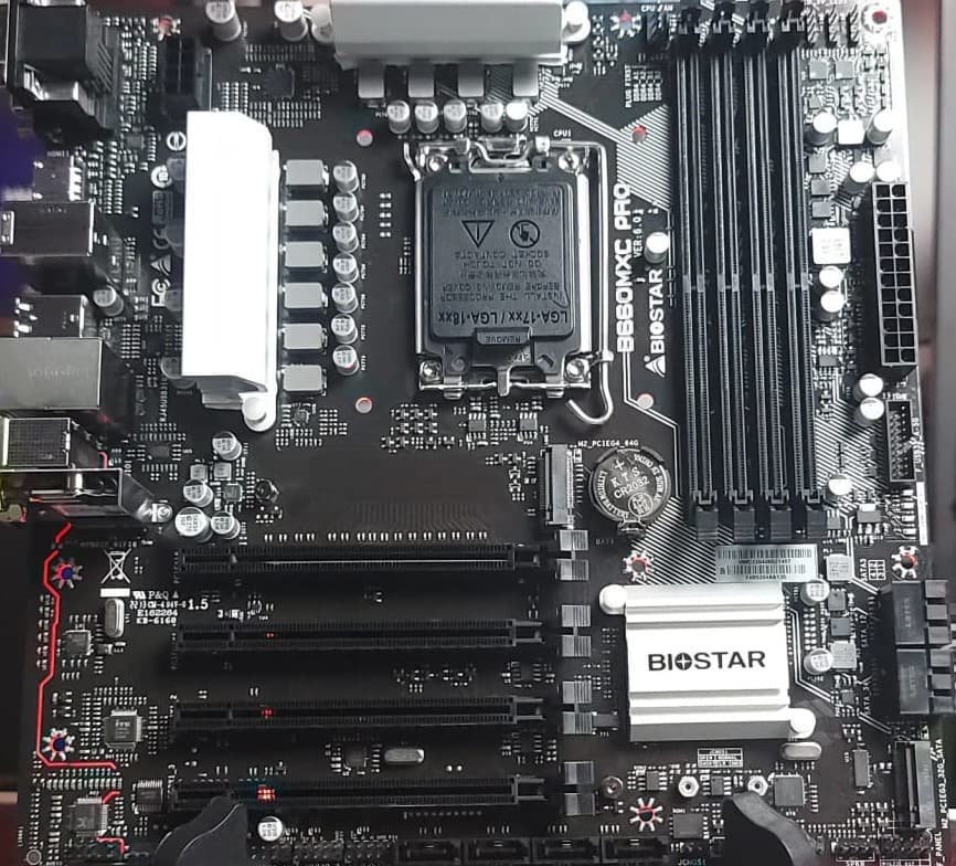 Biostar B660MXC PRO WIFI DDR4 Intel LGA 1700 ATX Motherboard