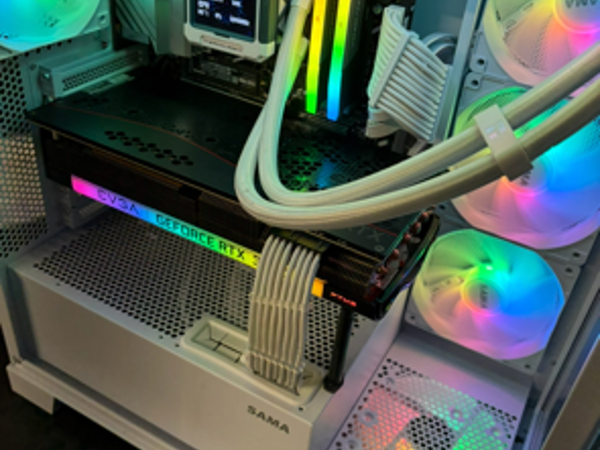 ⬜⬜GeForce RTX 3070 Custom Gaming PC - Core i5-12600K, 32GB DDR5 RAM, 500GB NVMe SSD