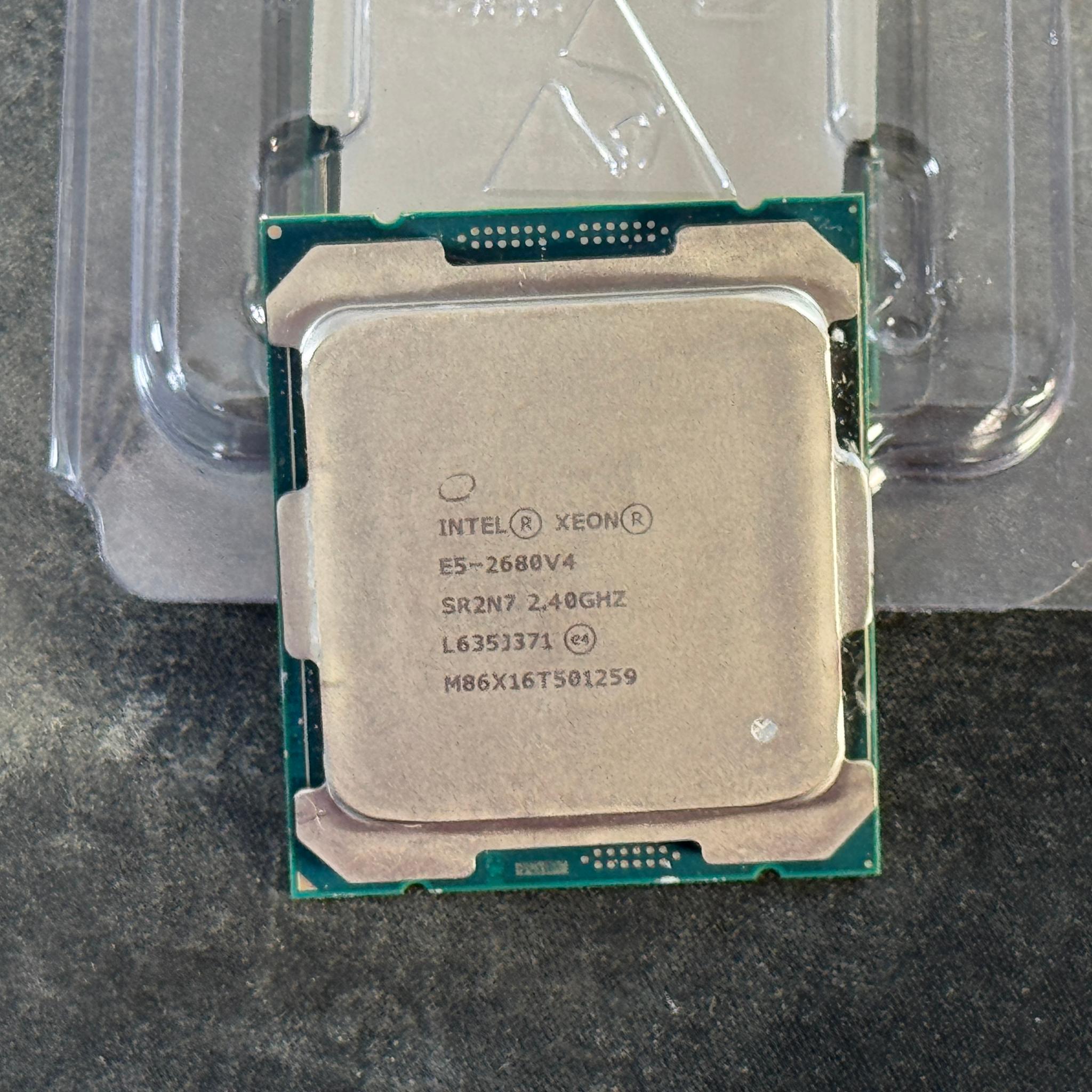 Intel Xeon E5-2680 v4 2.4GHz 14-Core 28-Thread LGA2011-3 CPU Processor
