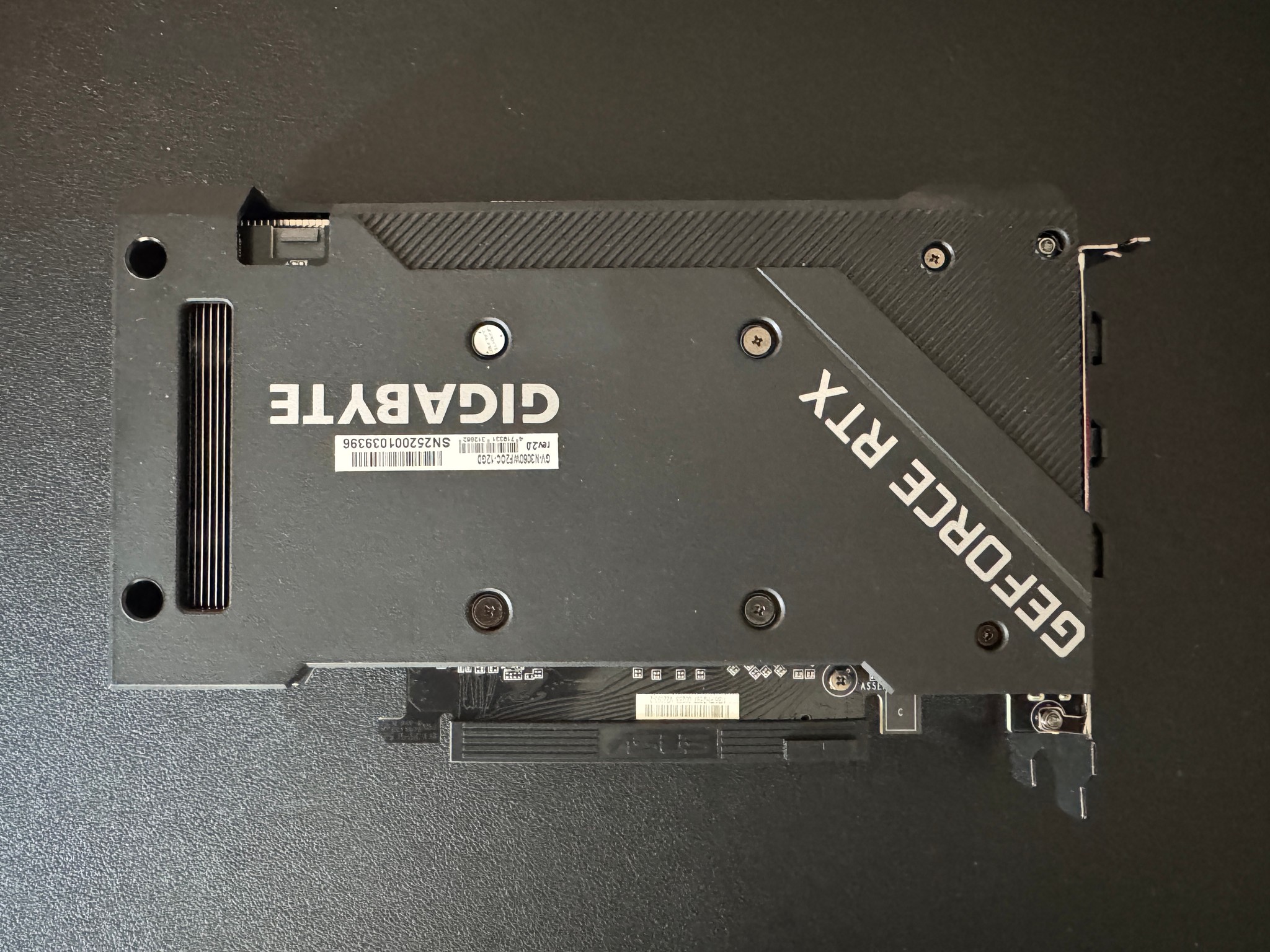 GIGABYTE WINDFORCE OC Rev 2.0 GeForce RTX 3060 12GB
